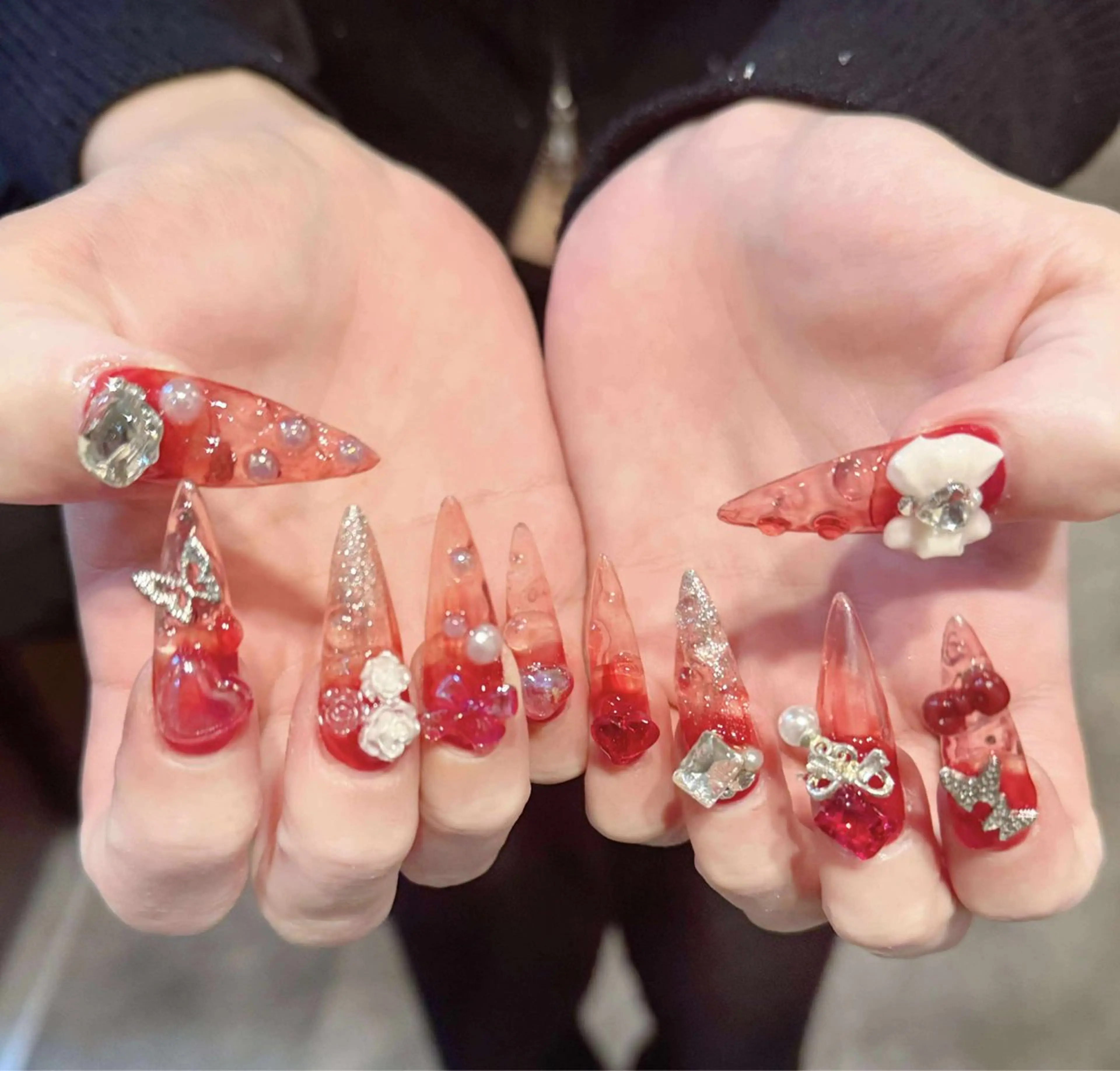 ネイル ハンドネイル ハンドケア Nova Nail Nambaのネイルデザイン