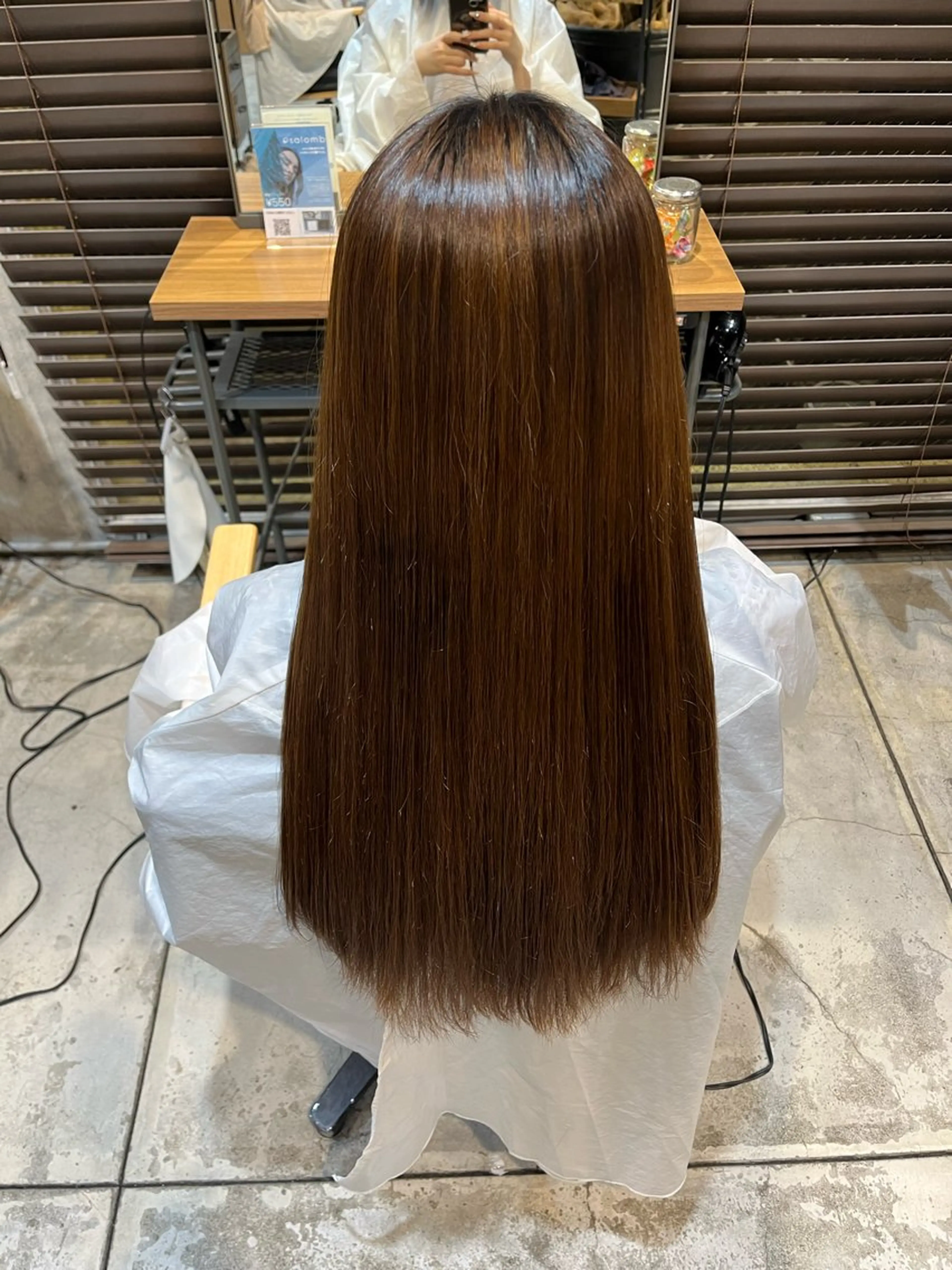 ロング 縮毛矯正 ☀️マナカ/縮毛矯正 カラー/表参道のヘアスタイル