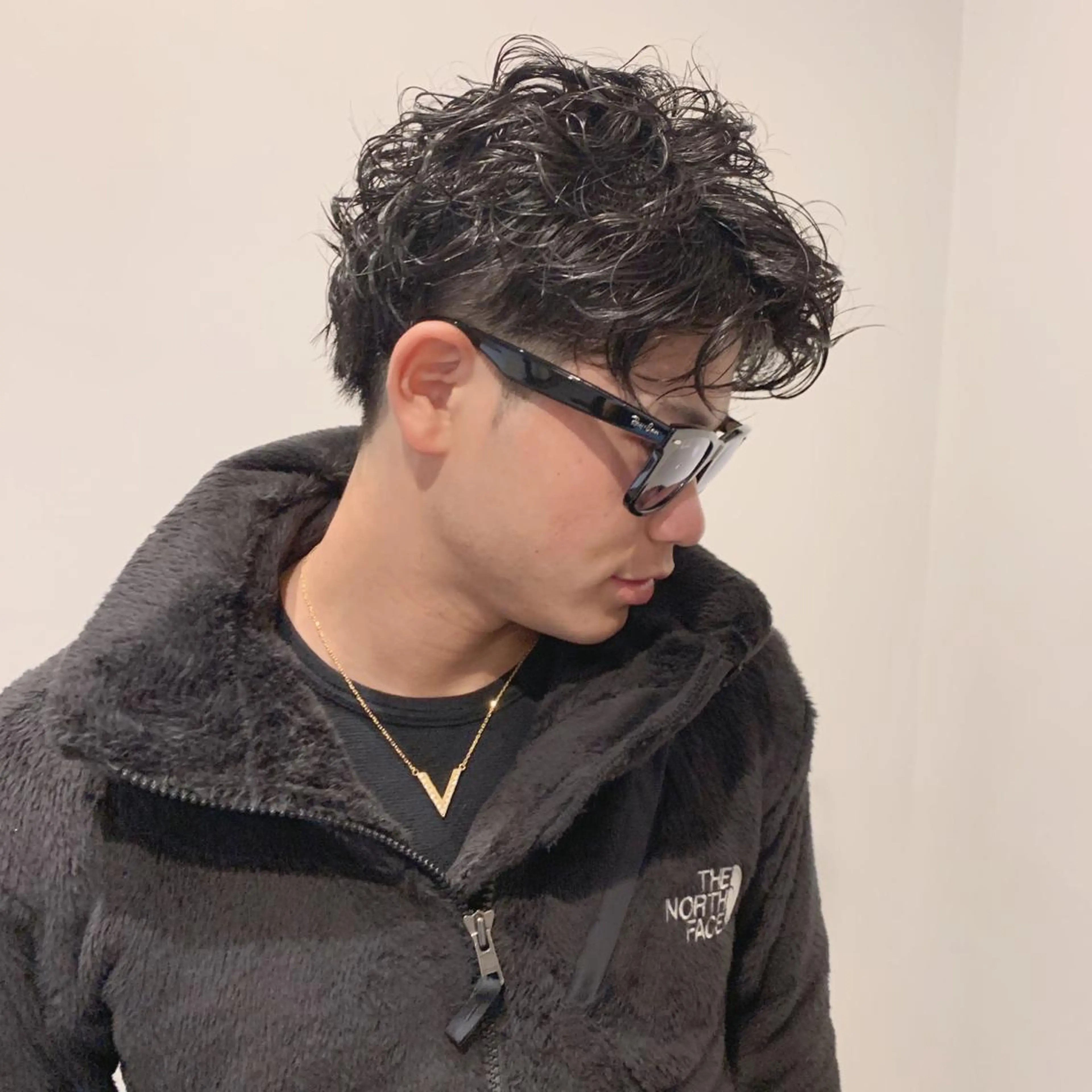 パーマ メンズ メンズパーマ スパイラルパーマ カット パーマ kachina所属・綿貫 美雪のヘアスタイル