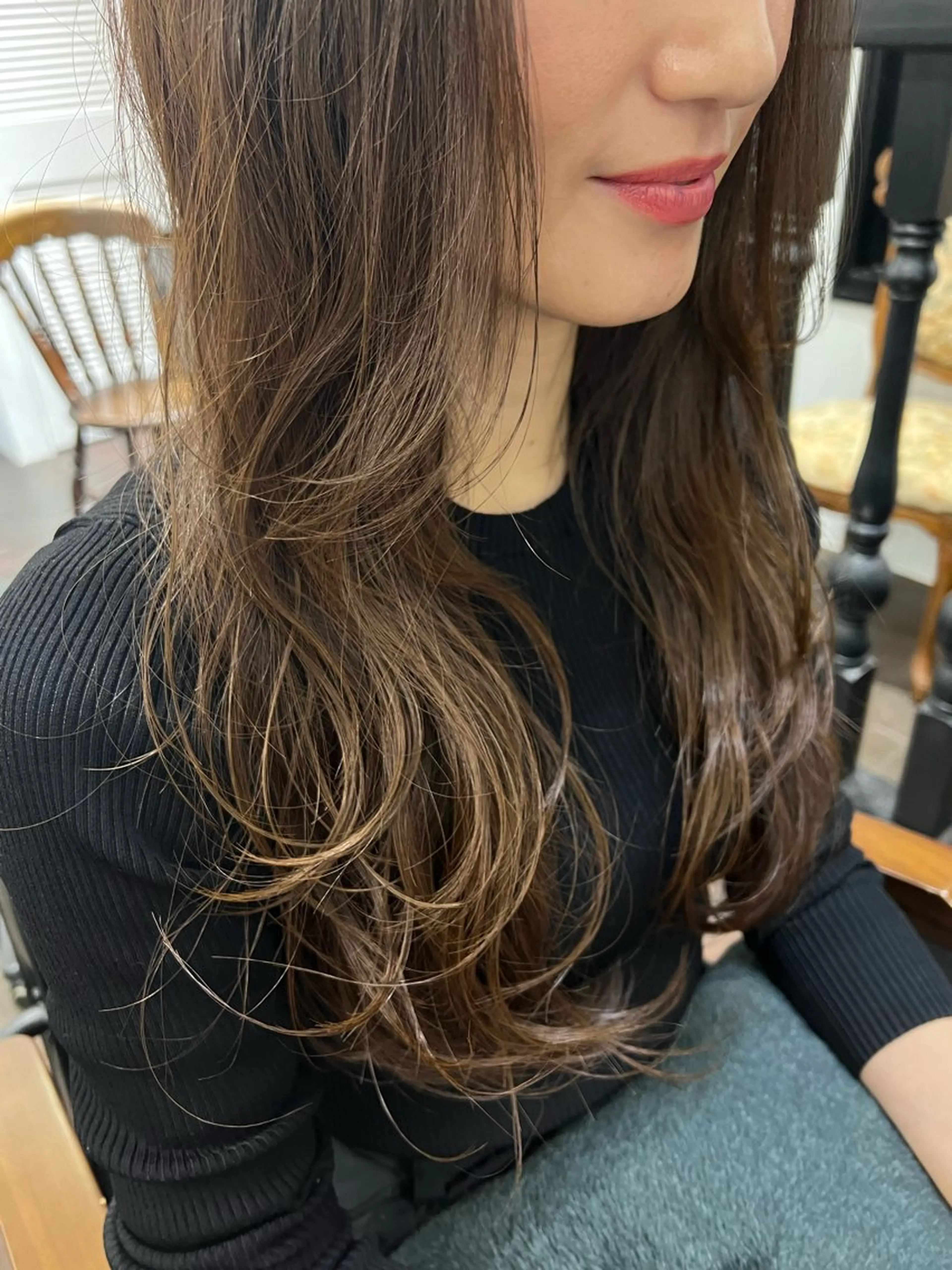 ロング ⭐️似合わせ⭐️/ ETOWA新宿/上村のヘアスタイル