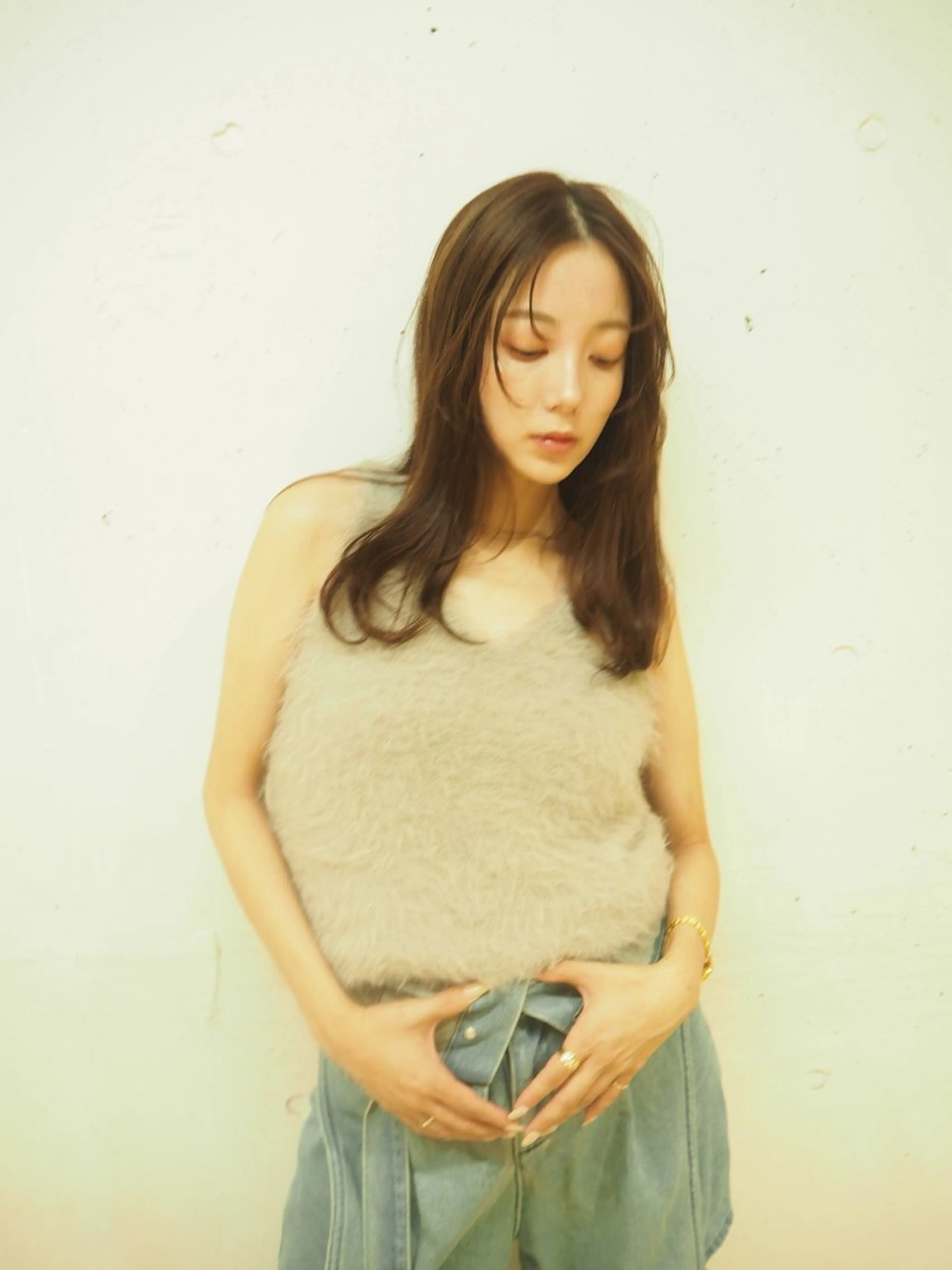 セミロング 髪質改善/縮毛/新宿 🫧SUZUKA🫧のヘアスタイル