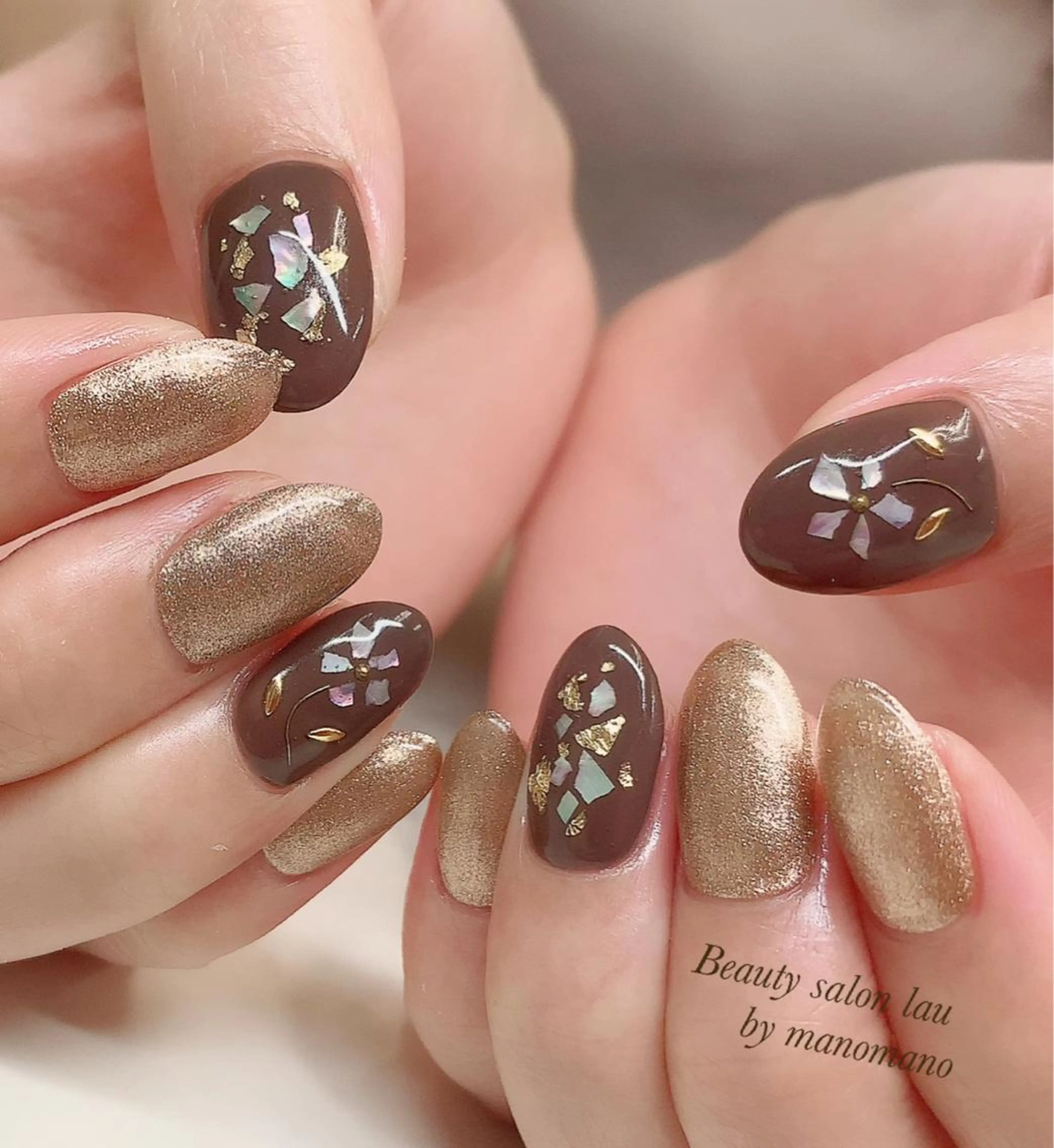 ネイル ラウバイマノマノ なかざとのネイルデザイン