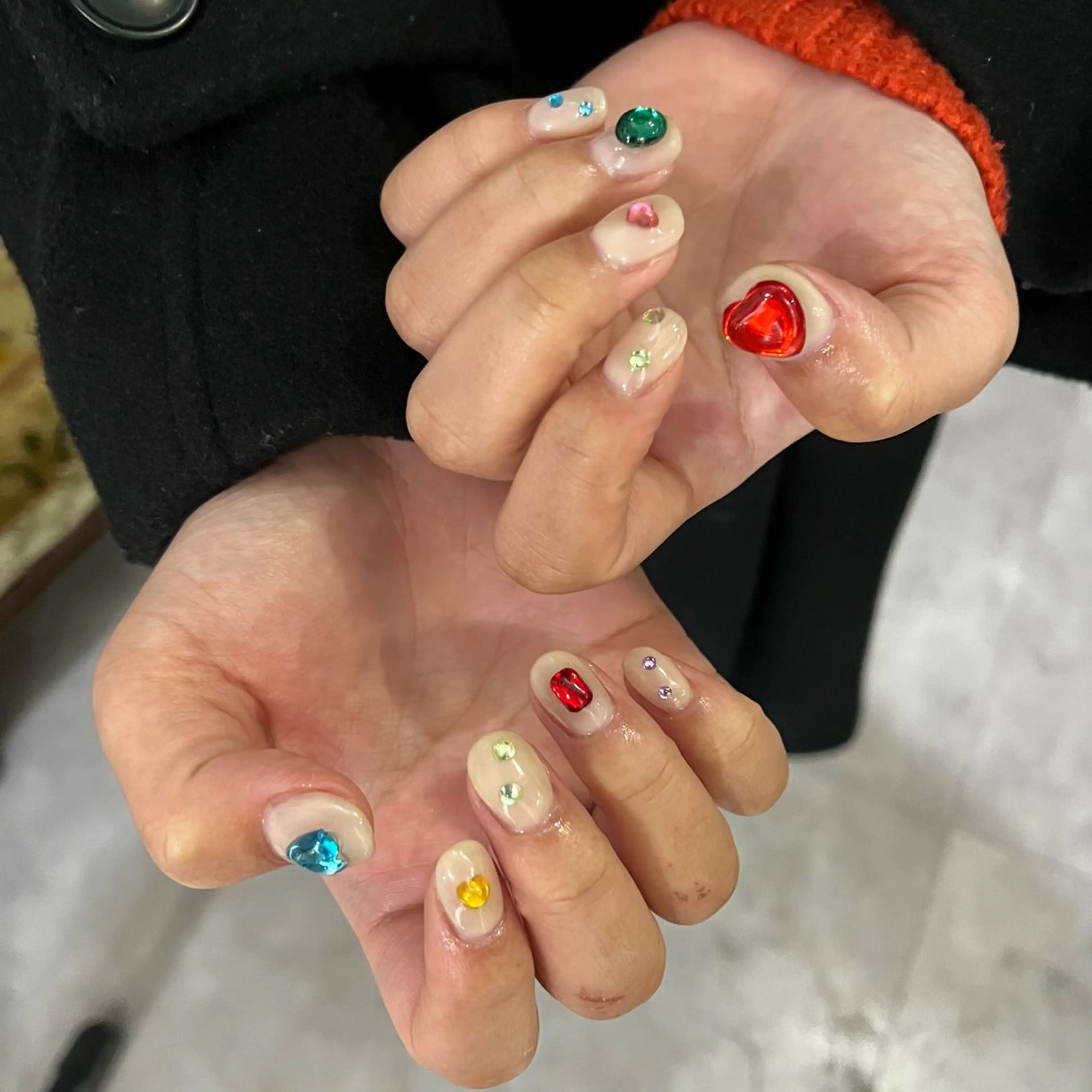 ネイル 文 /個性派ネイルのネイルデザイン