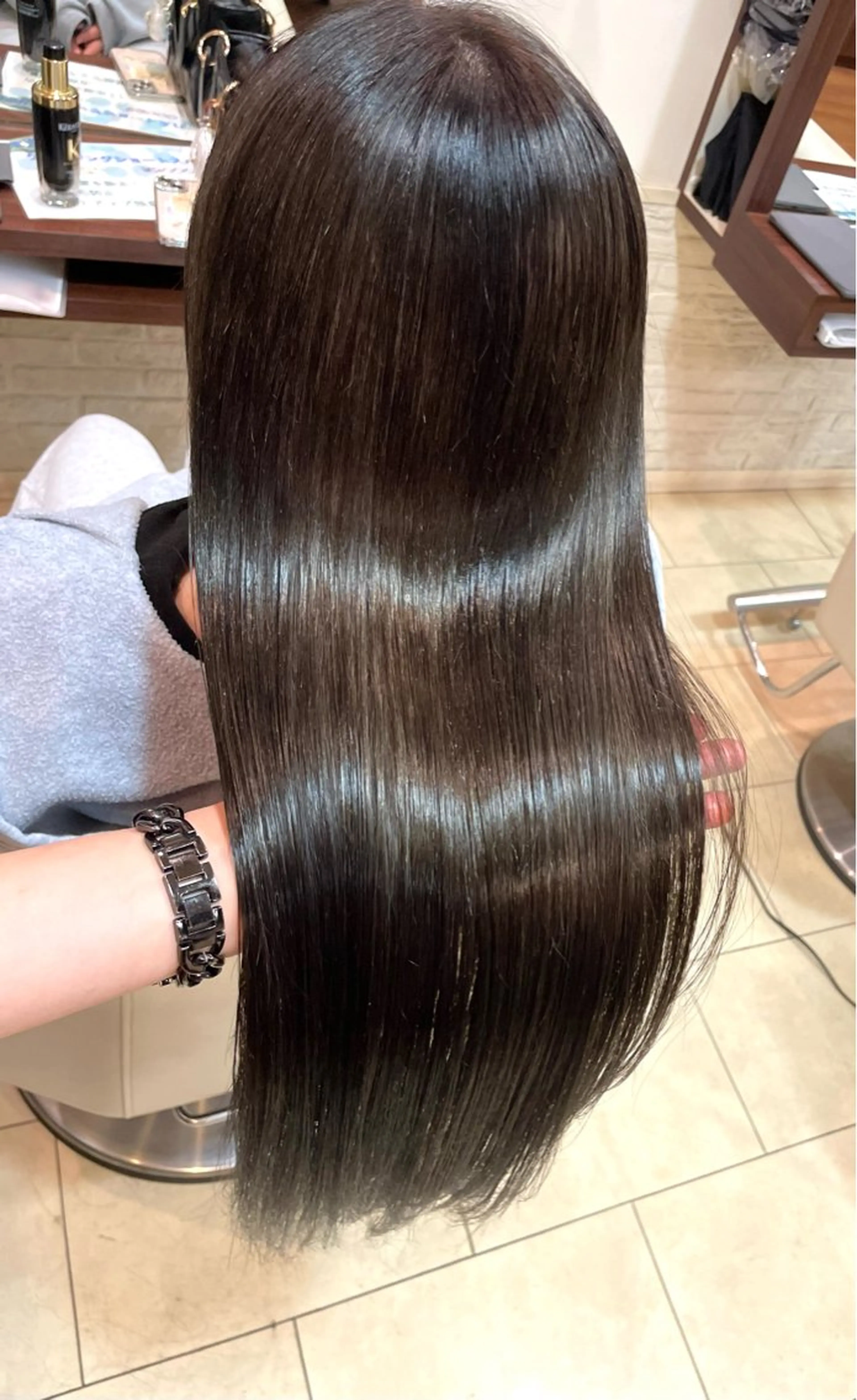 ロング カット ヘアカラー トリートメント こすげひろと カラー講師のヘアスタイル