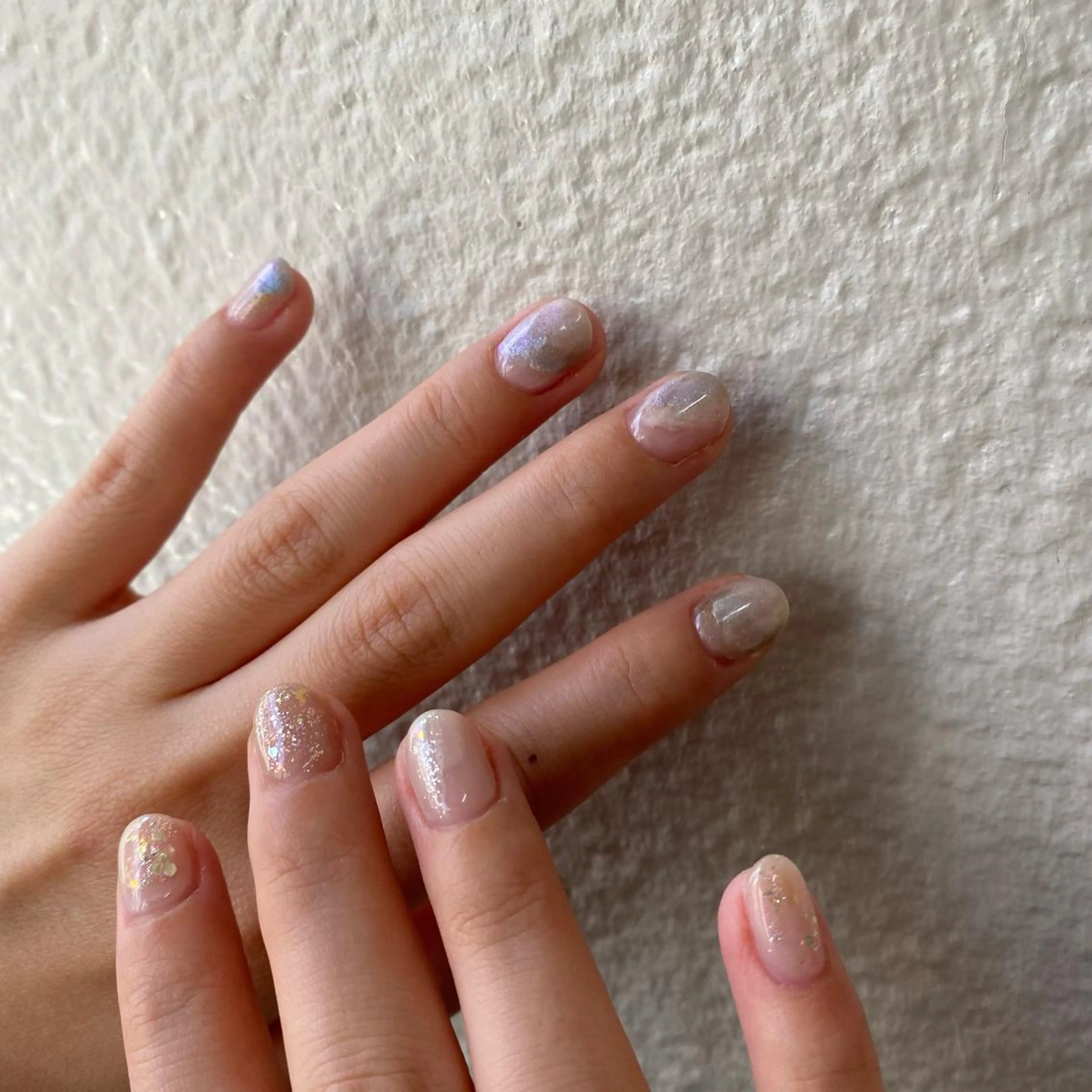 カラー ネイル scre as Etelのネイルデザイン