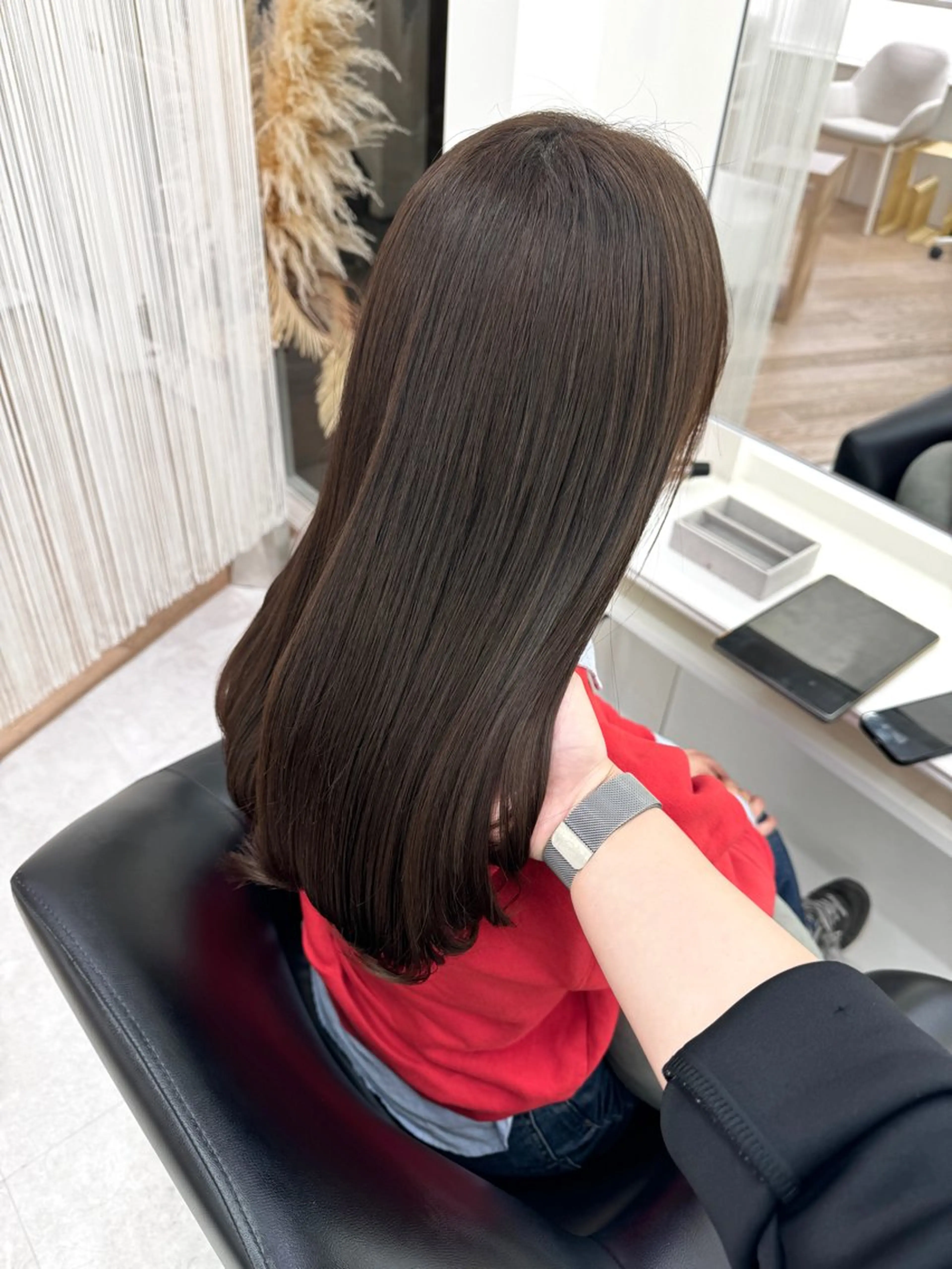 ロング カラー カット ヘアカラー ♡ParveMix NANO♡のヘアスタイル