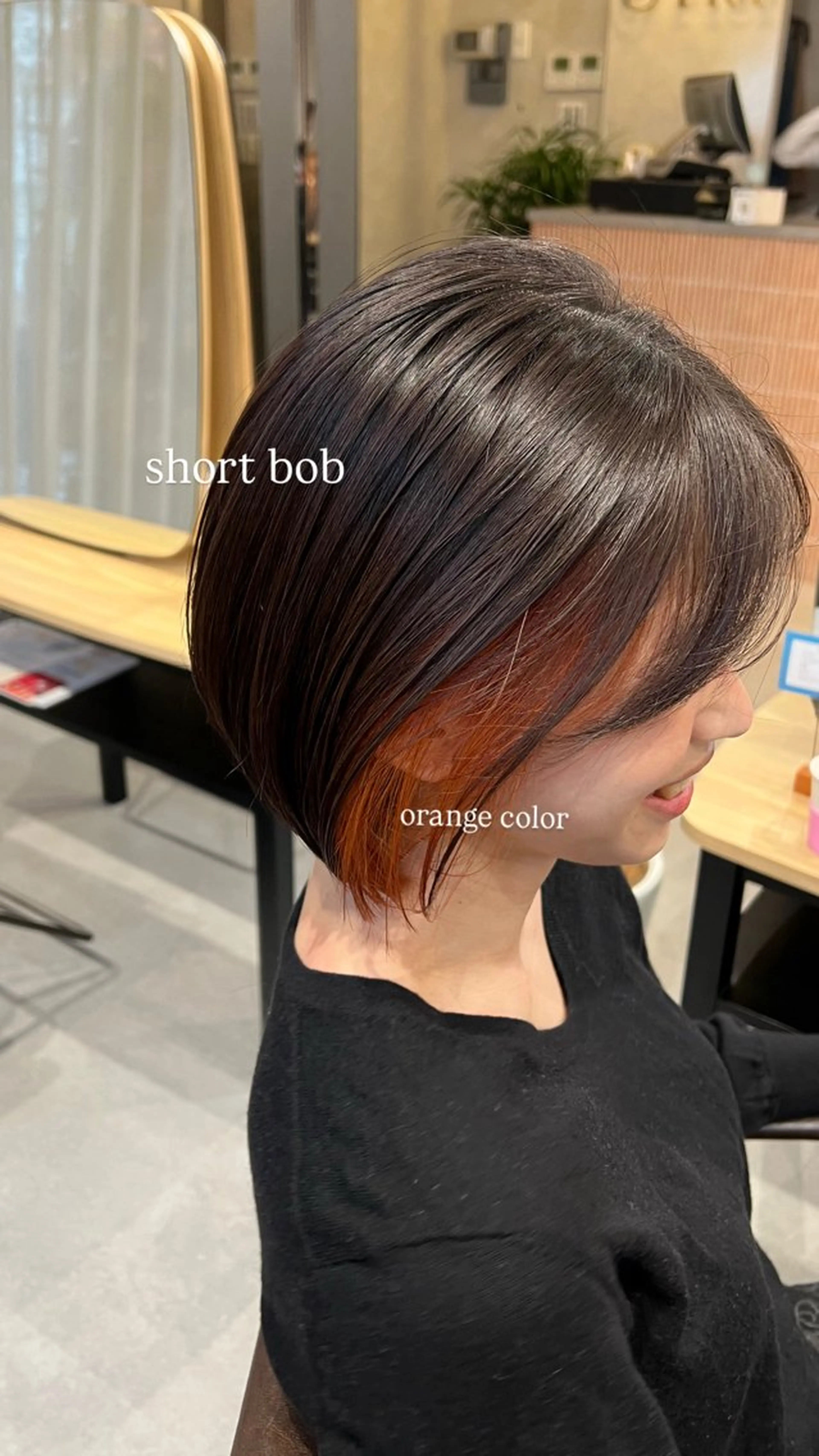 ショート カラー 梅田/似合わせボブ /顔周り/RINKAのヘアスタイル