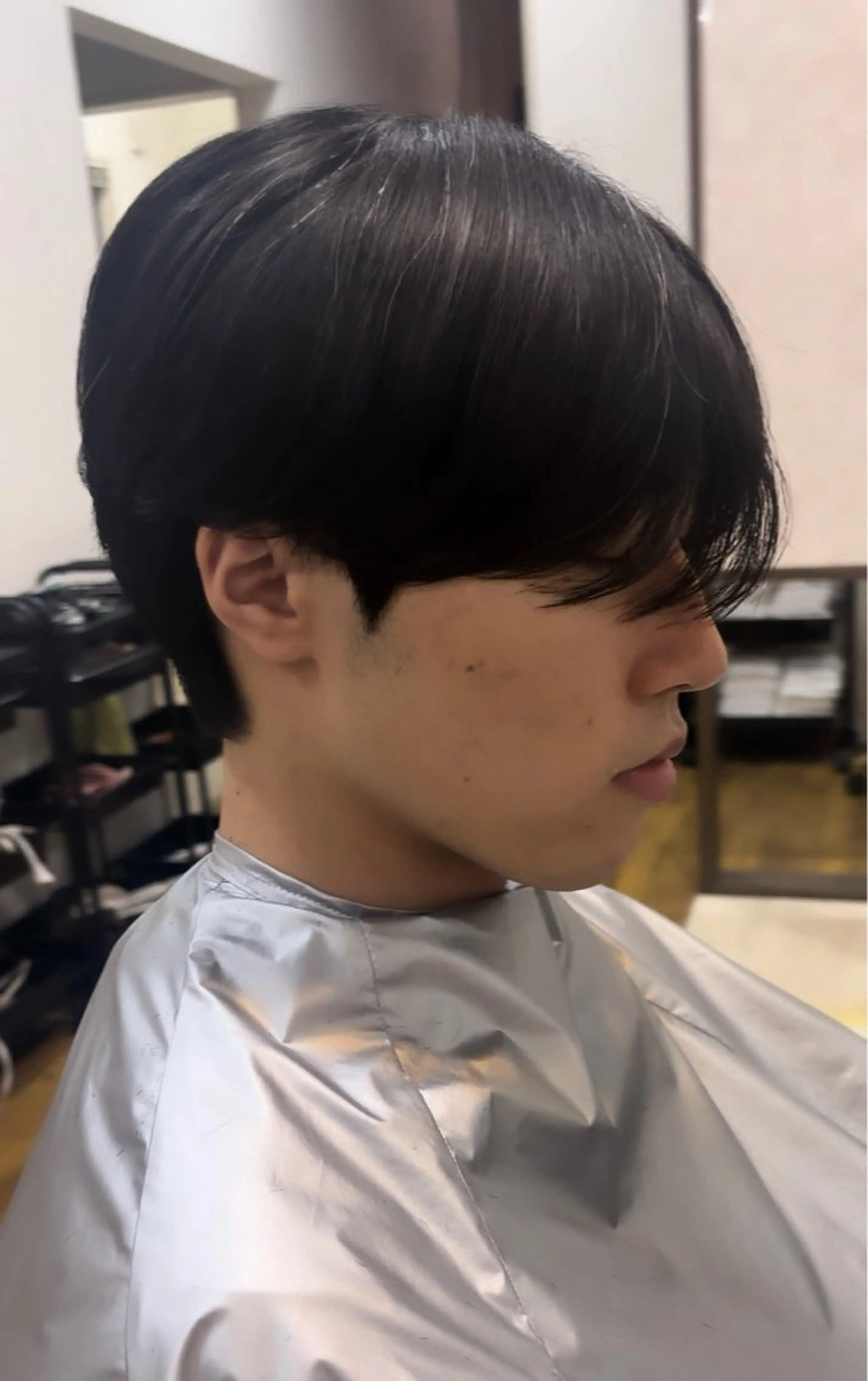 ショート メンズ reborn店長 🤍リルのヘアスタイル