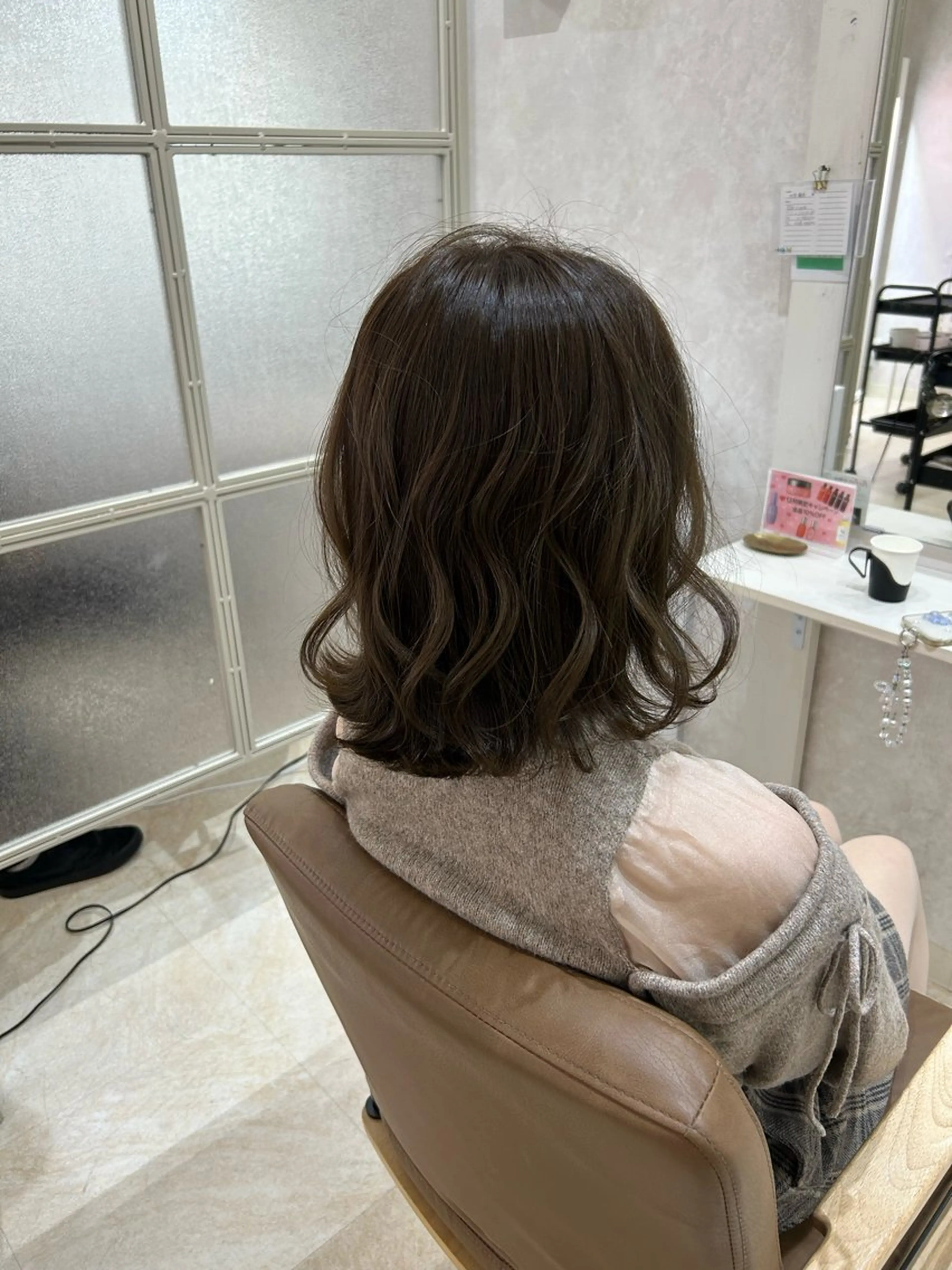 ミディアム カラー 💙まこと💙艶 カラー(Rico)のヘアスタイル