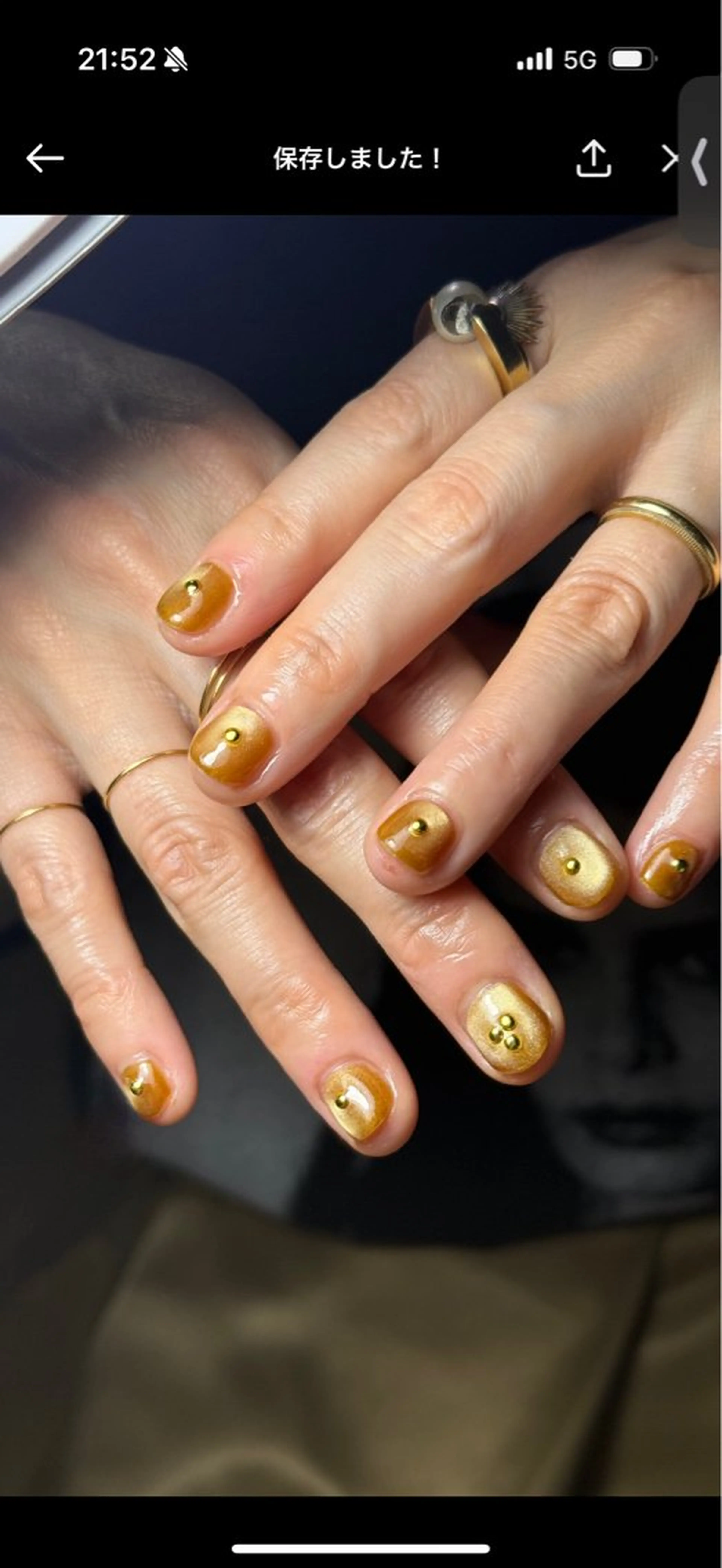 ネイル マグネットネイル s sachiのネイルデザイン