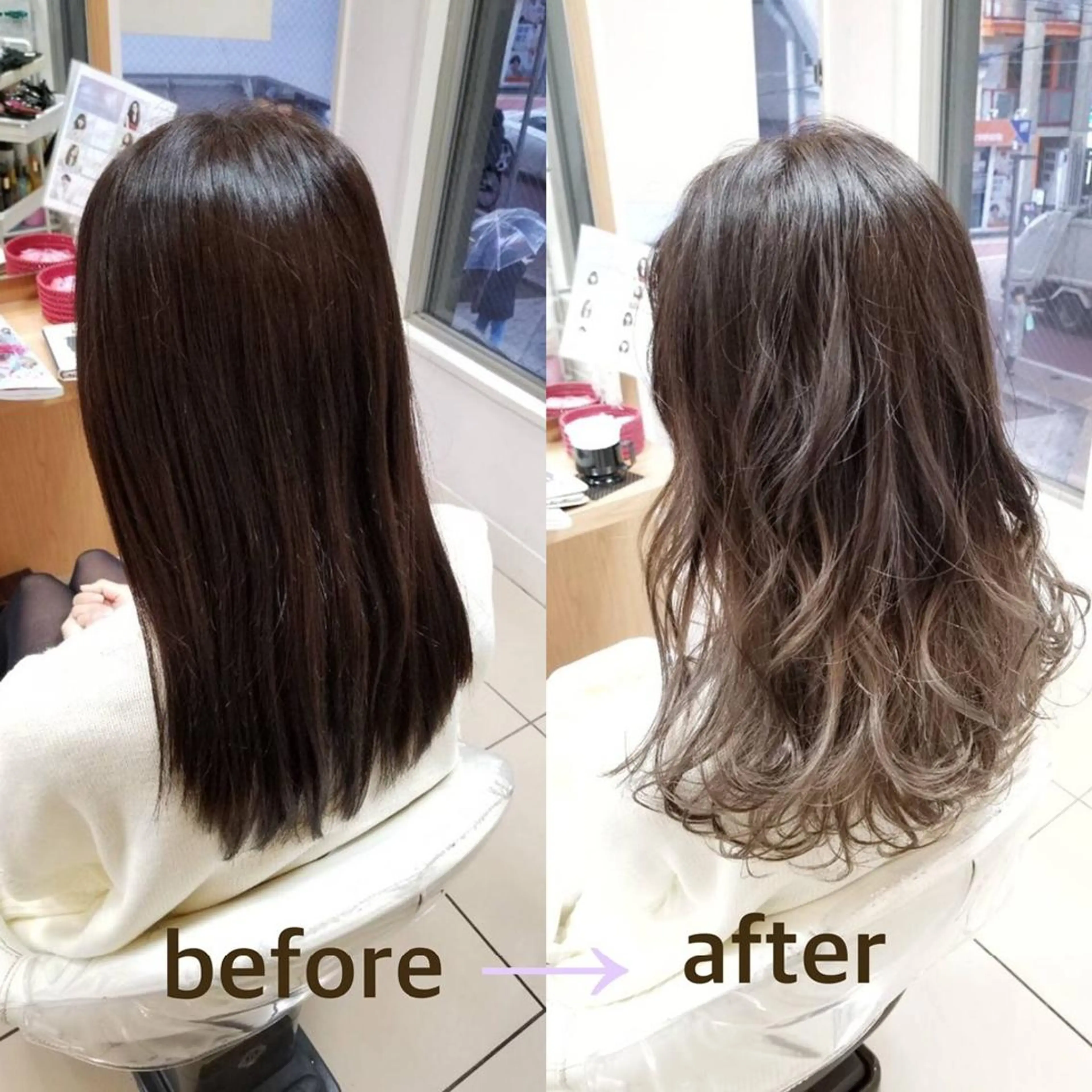 ロング カラー 髪質改善特化美容師 小林和哉のヘアスタイル