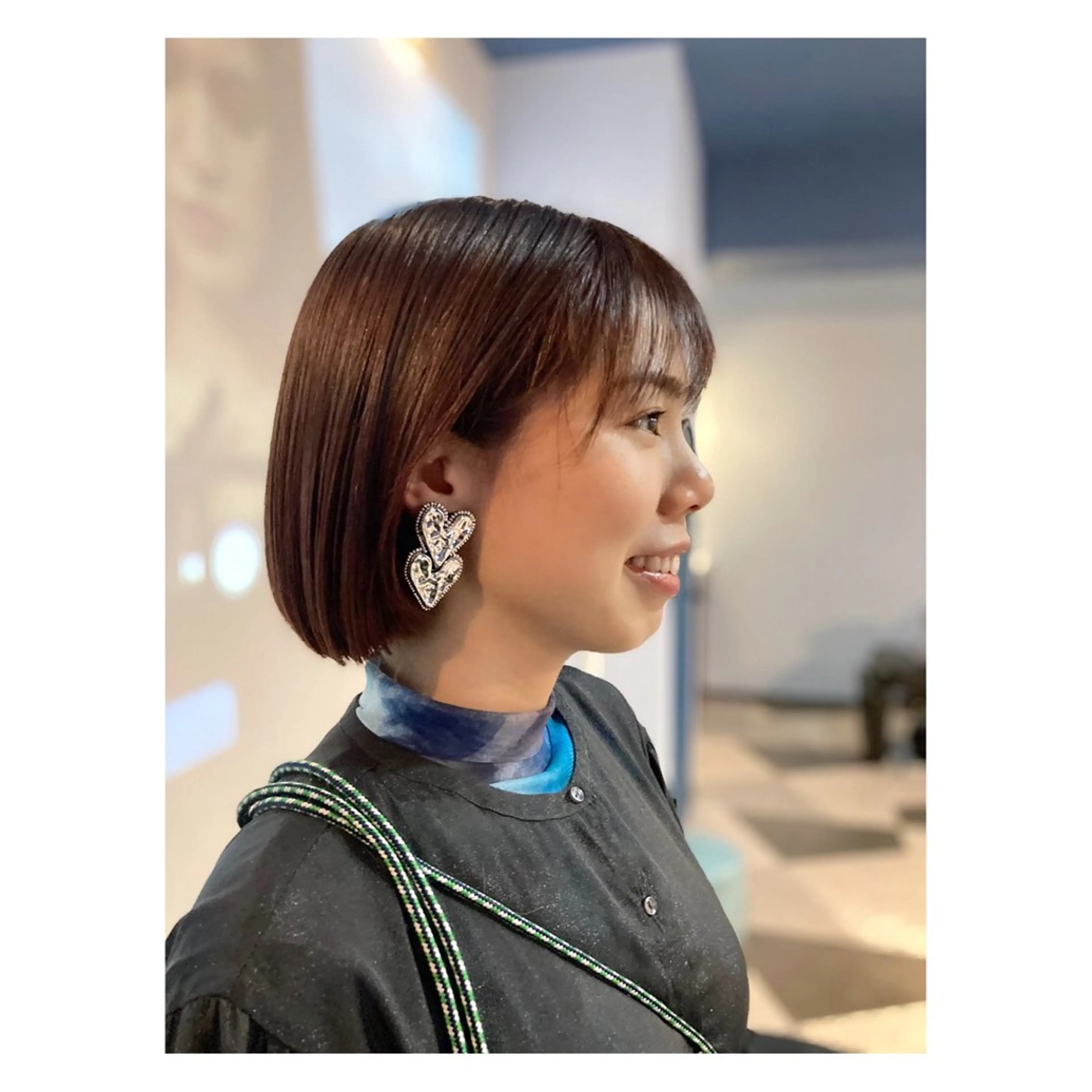 ミディアム カラー カット ヘアカラー トリートメント Mole  Me所属・中野 誠子のヘアスタイル