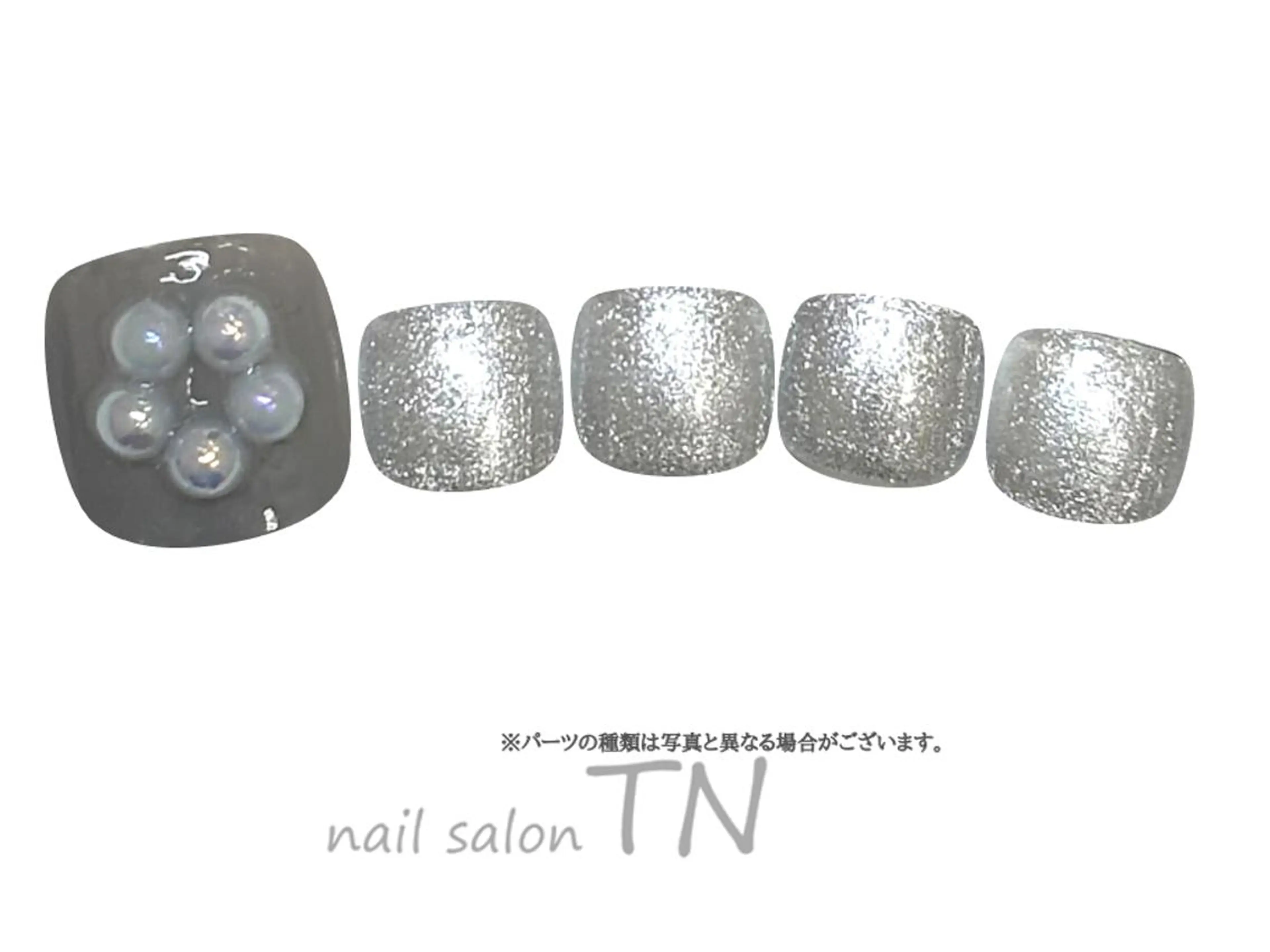 ネイル フットネイル 矢川 まどかのネイルデザイン