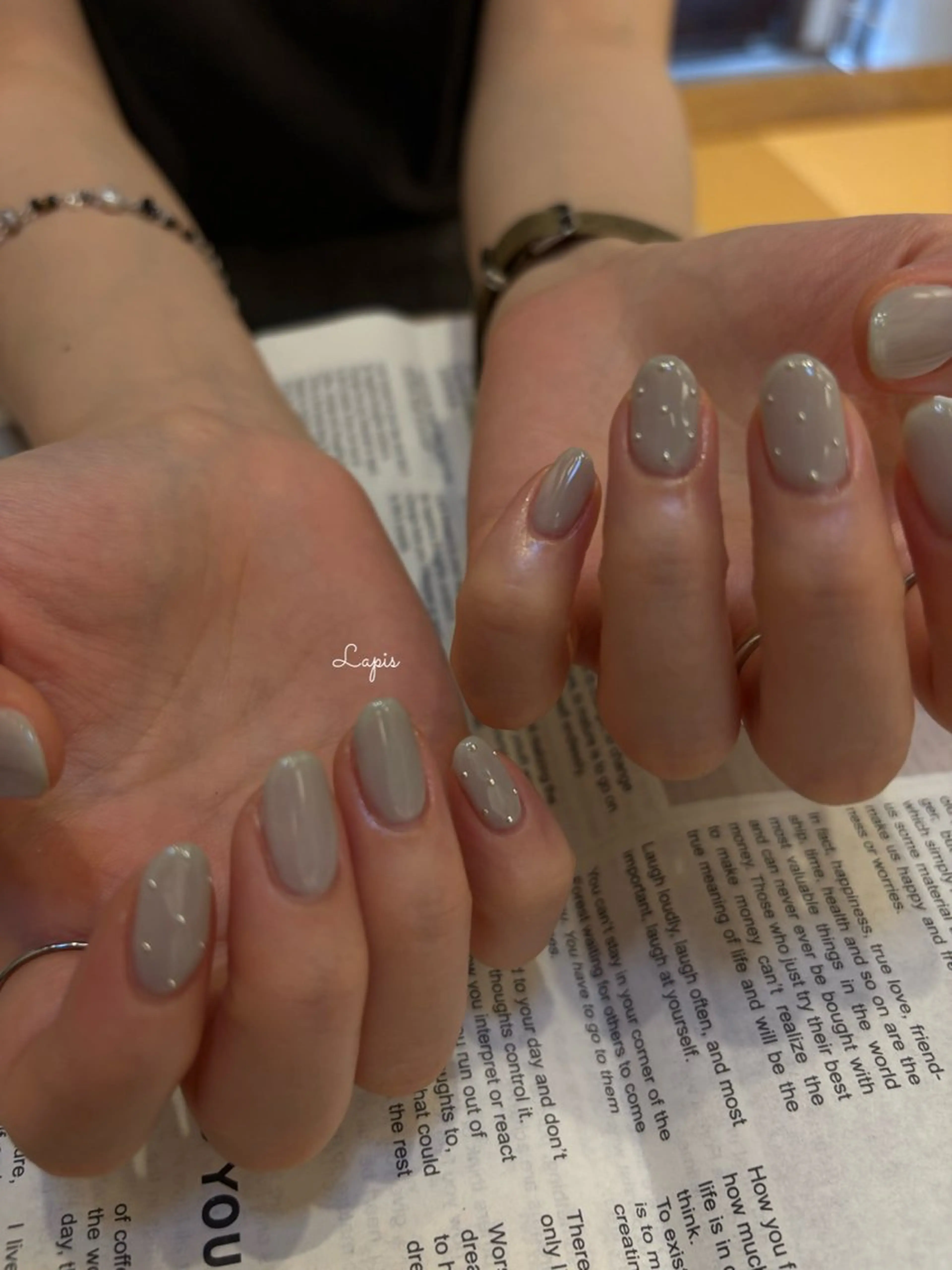 ネイル ハンドネイル Lapis *のネイルデザイン