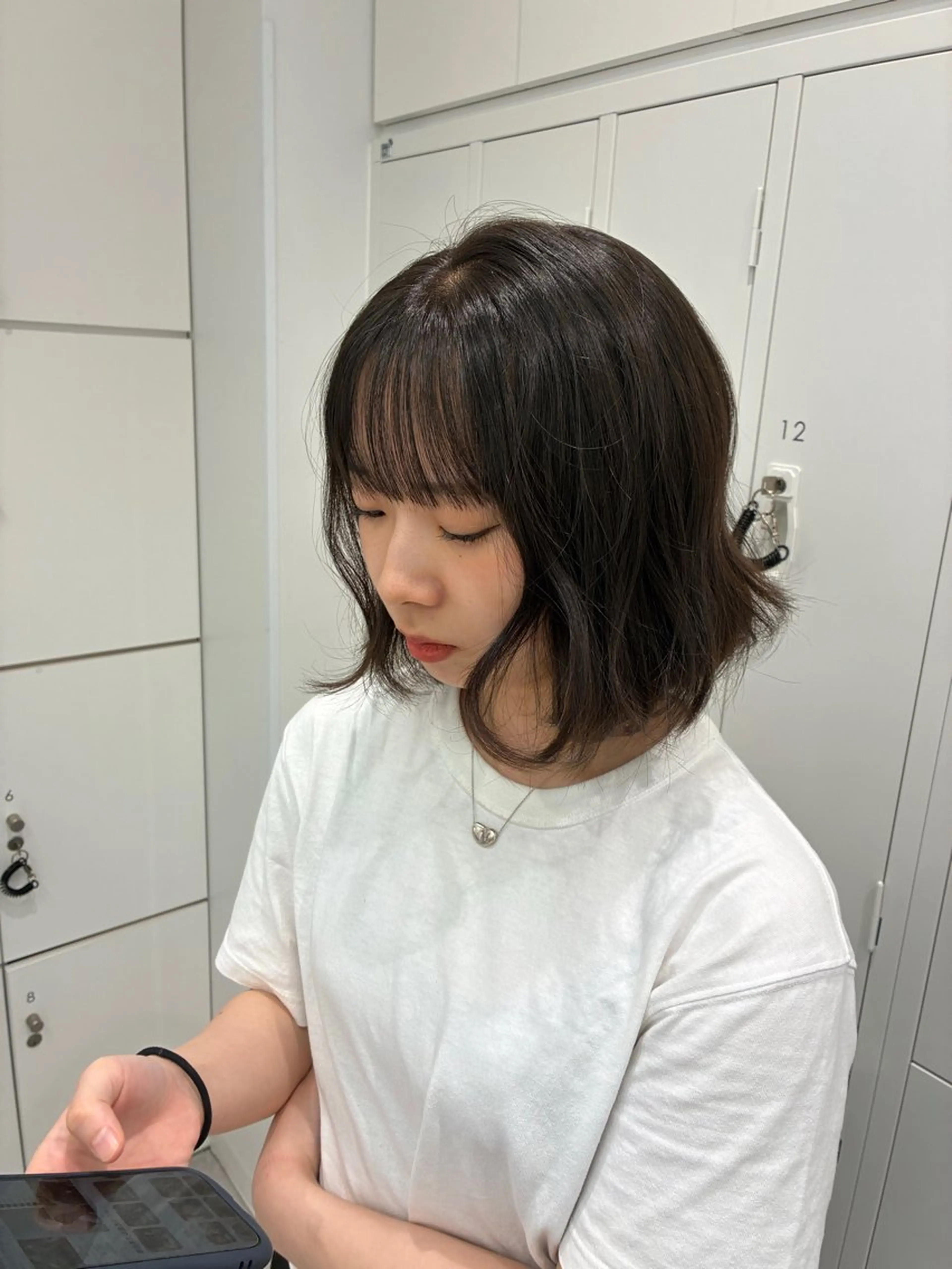 ミディアム ヘアカラー トリートメント hinome♡ /モデル募集中のヘアスタイル