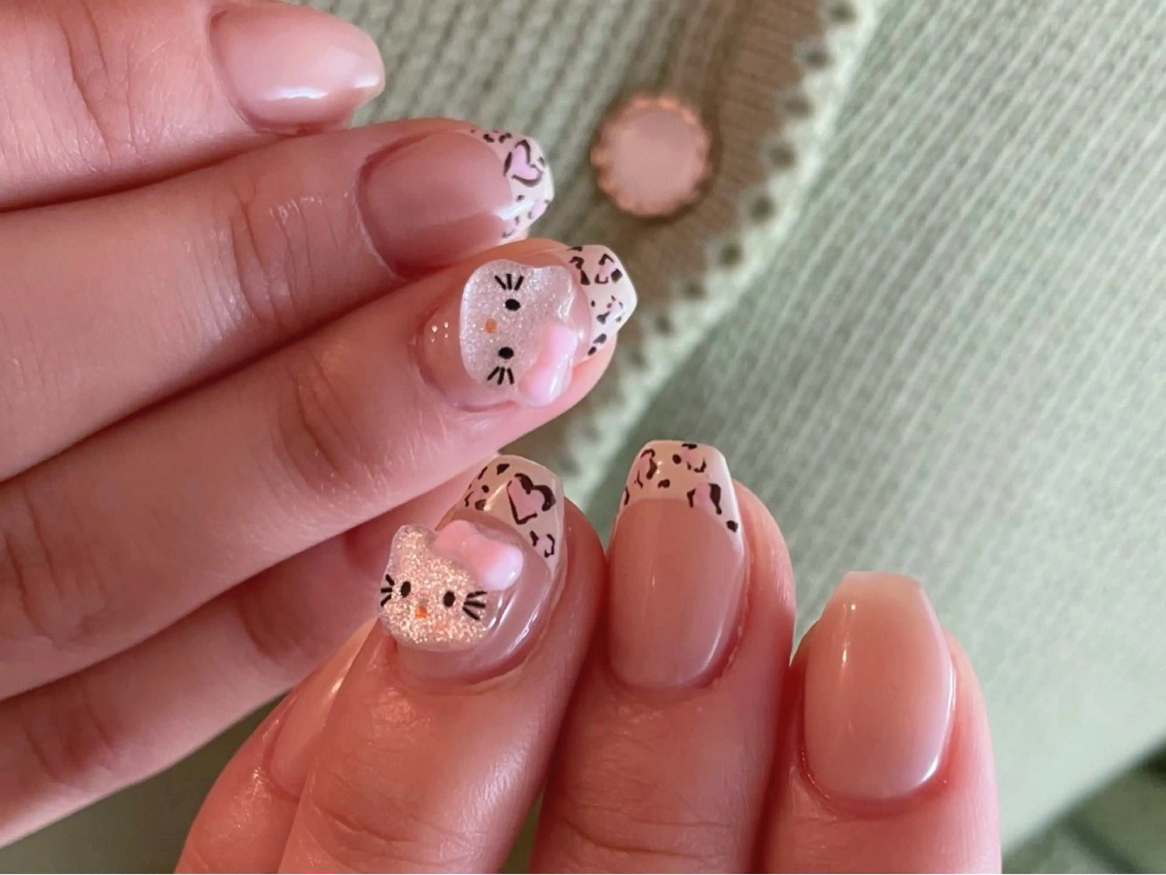 ネイル リボン vico【名古屋栄店】所属・vico栄 kitagawaのネイルデザイン