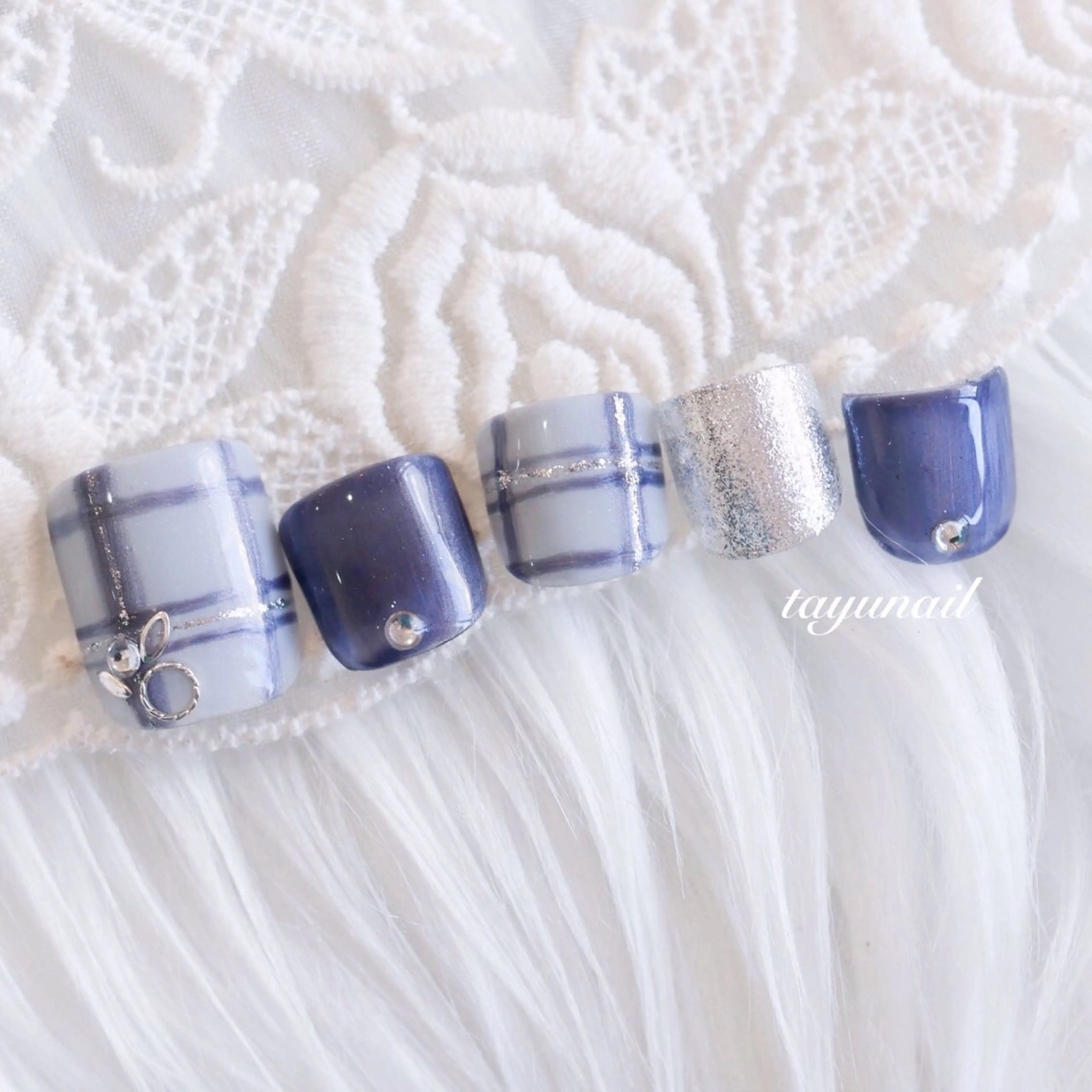 ネイル アートネイル ジェルネイル パラジェル フットネイル ネイルサロン・ネイルスクール たゆnail所属・ネイルサロン 【たゆnail】のネイルデザイン