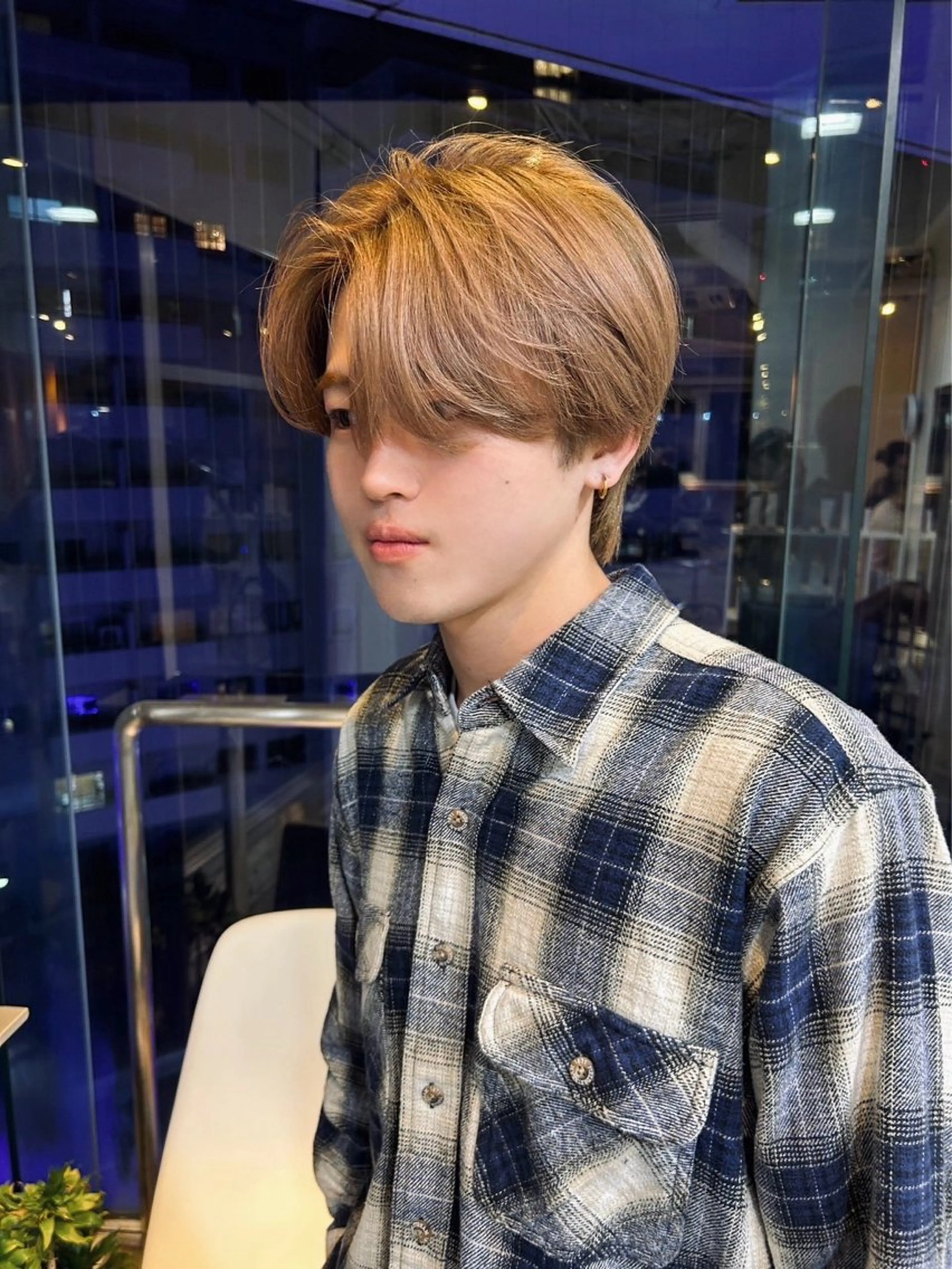 🎱メンズ限定🎱カット＋パーマ＋カラー＋ケアトリートメント🐬の写真