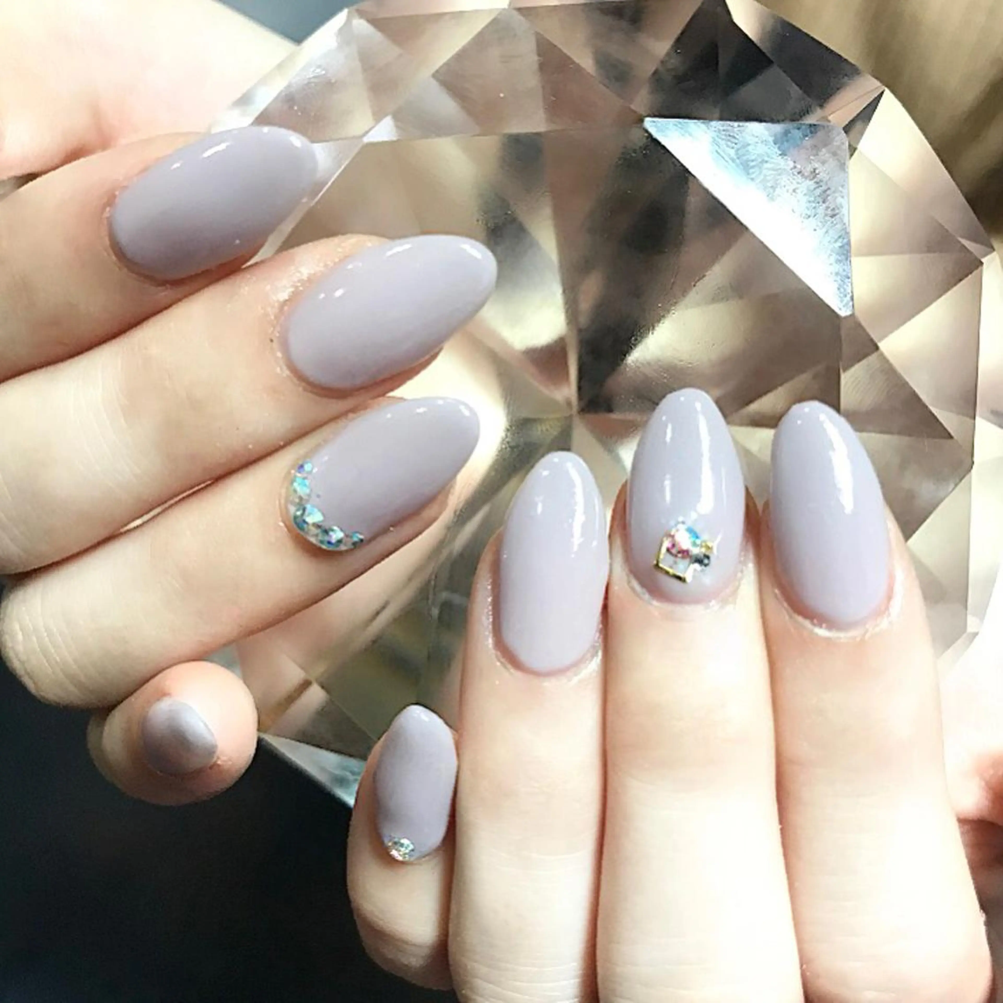 ネイル ジェルネイル ワンカラーネイル スカルプネイル 渋谷ビュレネイル Kaoruのネイルデザイン