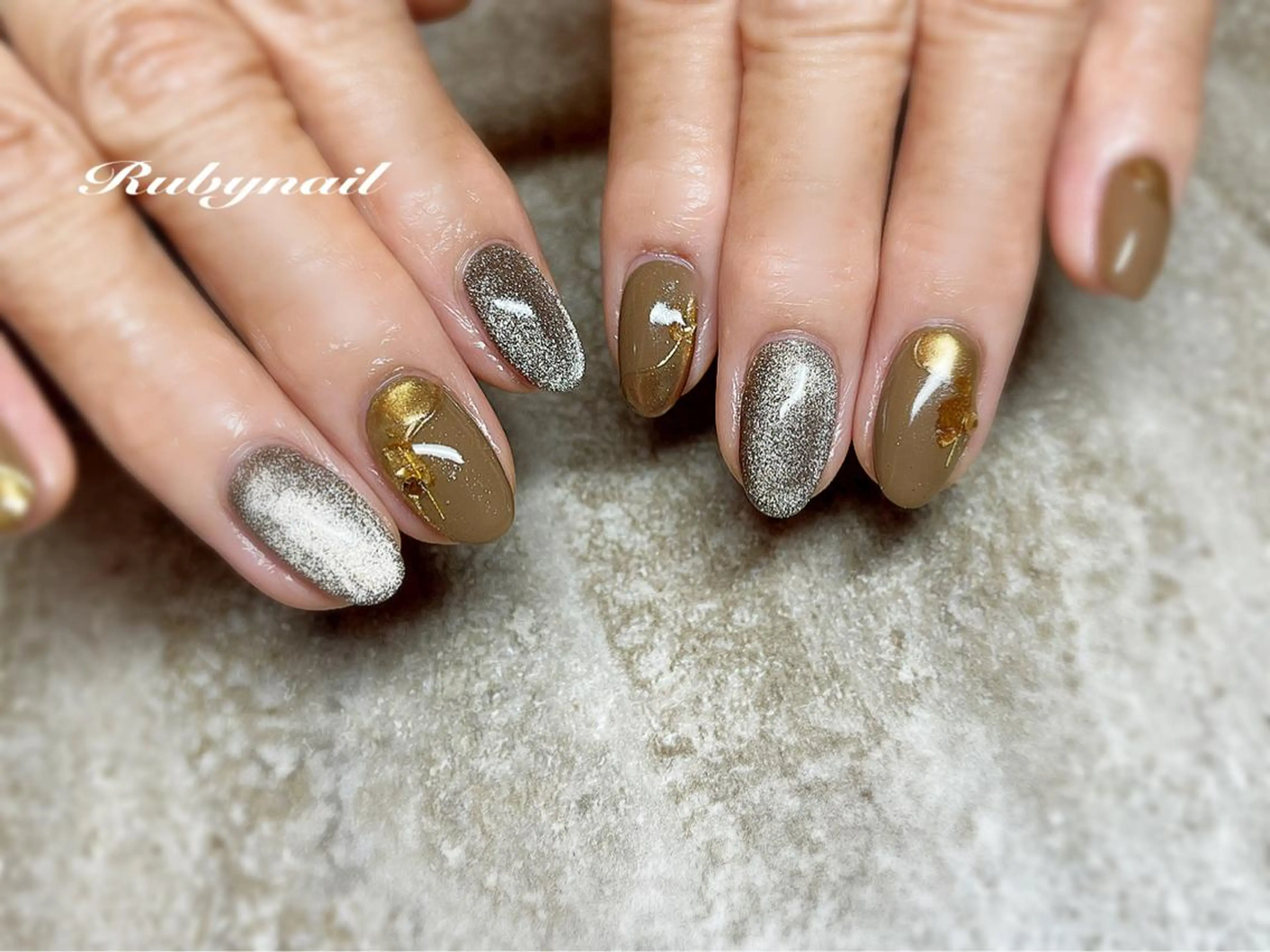 ネイル マグネットネイル Rubynail所属・プライベートサロン Rubynailのネイルデザイン