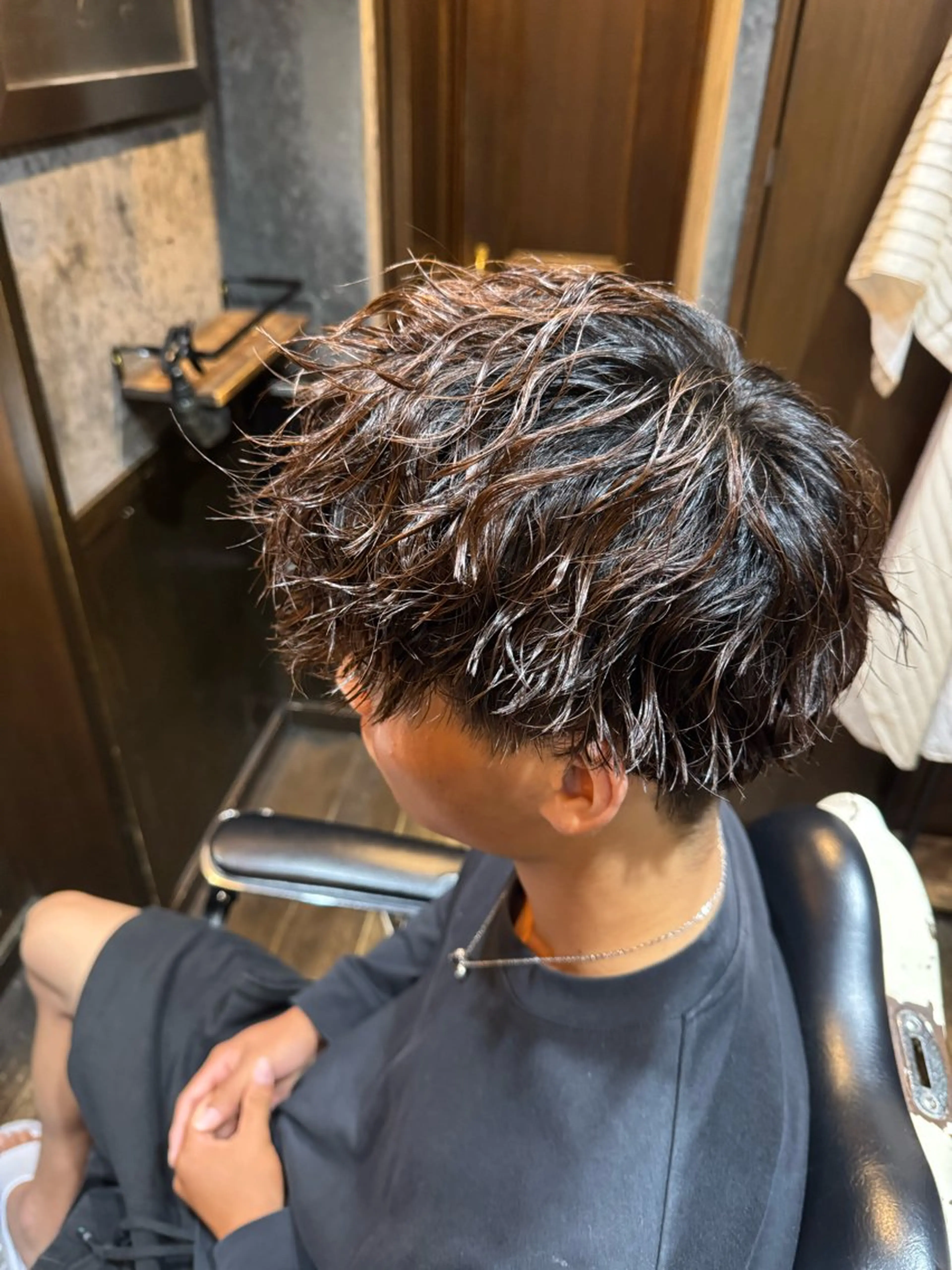 パーマ メンズ メンズパーマ 池内 勇輝のヘアスタイル