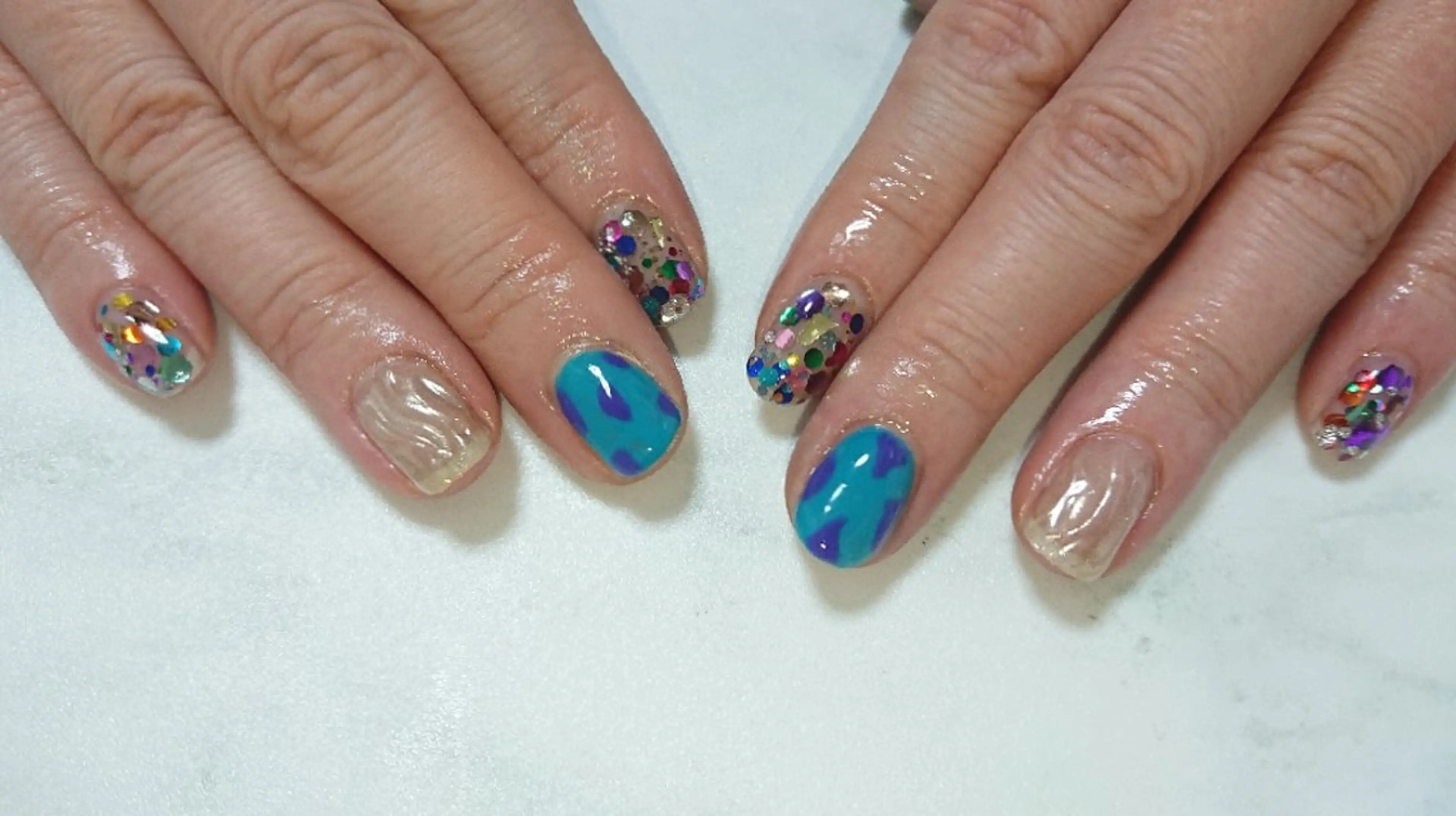 ネイル 持ち込み ハンドネイル shellnail さなえのネイルデザイン