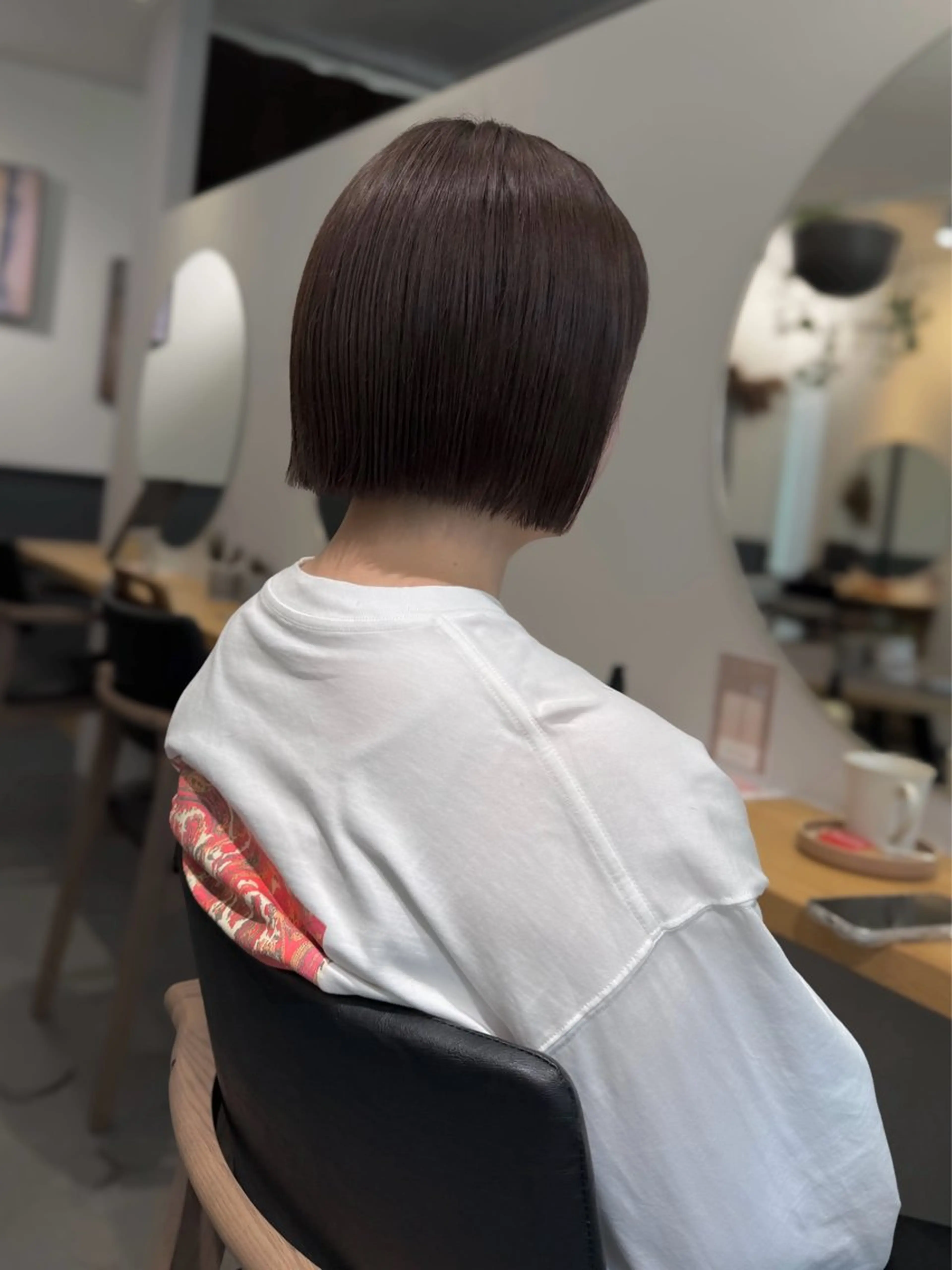 ショート カラー カット ヘアカラー トリートメント L.lanka所属・こもり なおやのヘアスタイル