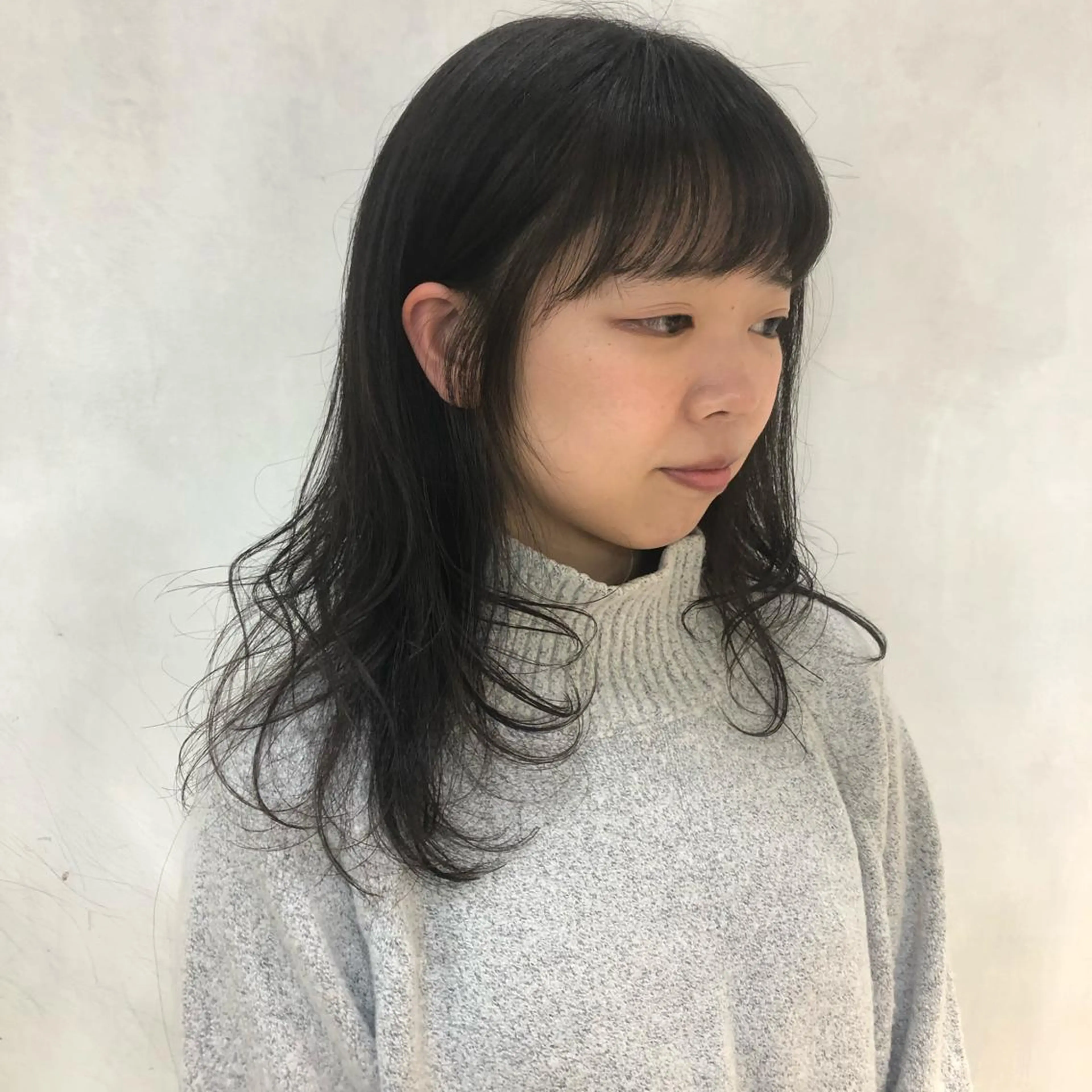 セミロング 近藤 千裕のヘアスタイル