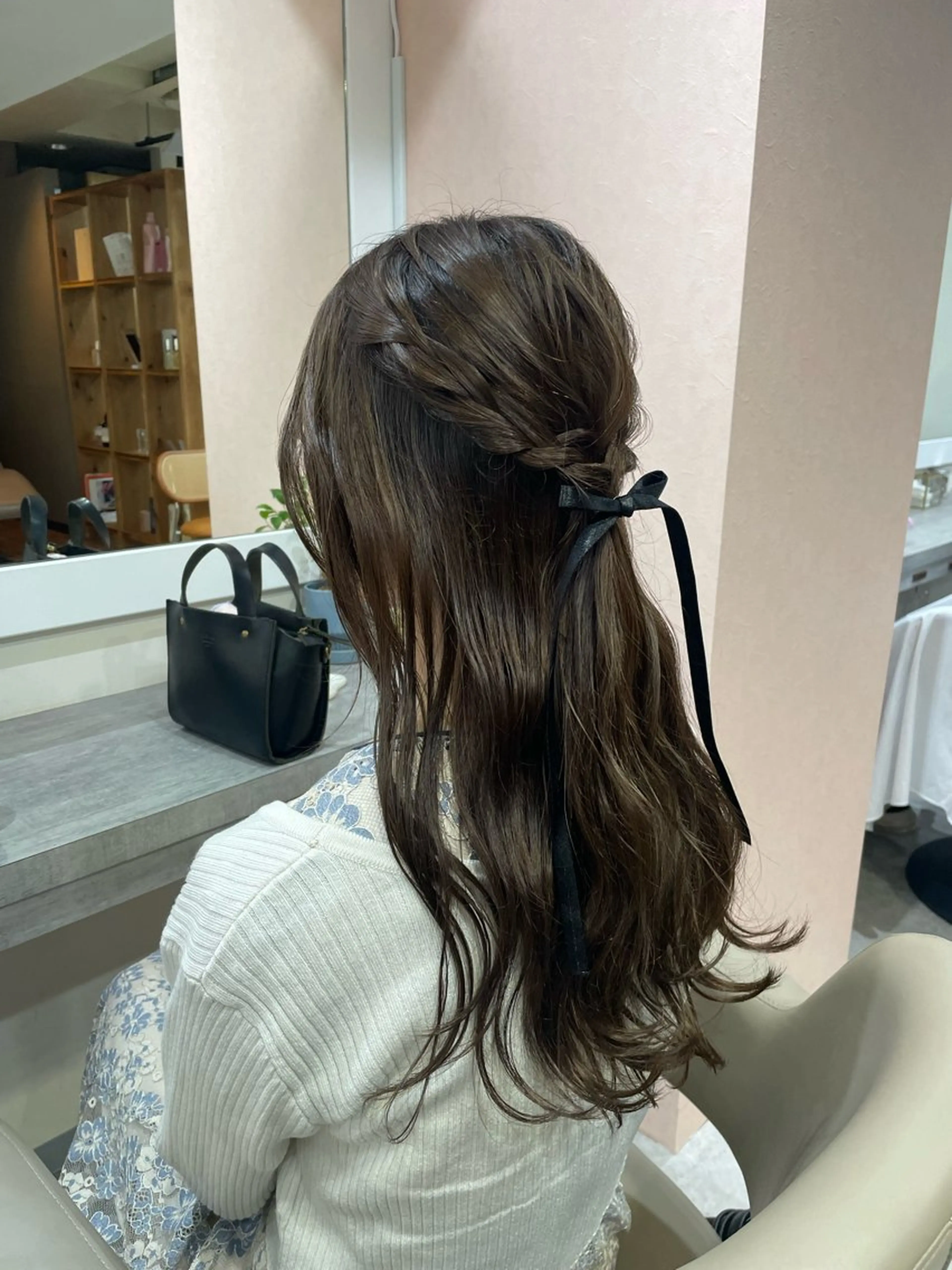 ヘアアレンジ 韓国風パーマ/ヘア セット/店長みづきのヘアスタイル