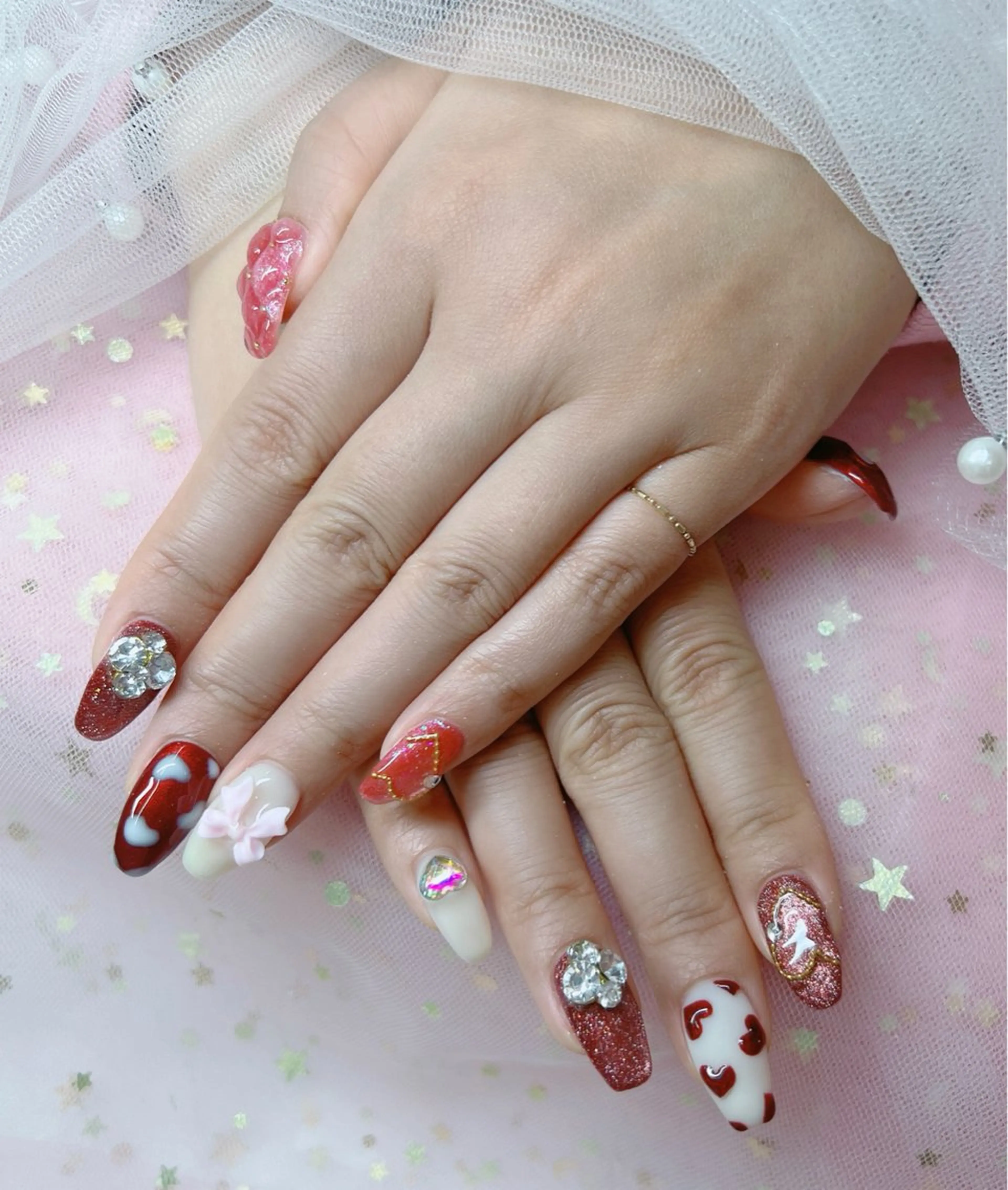 ネイル ハンドネイル ハンドケア キラー美　上野所属・キラー美 上野のネイルデザイン