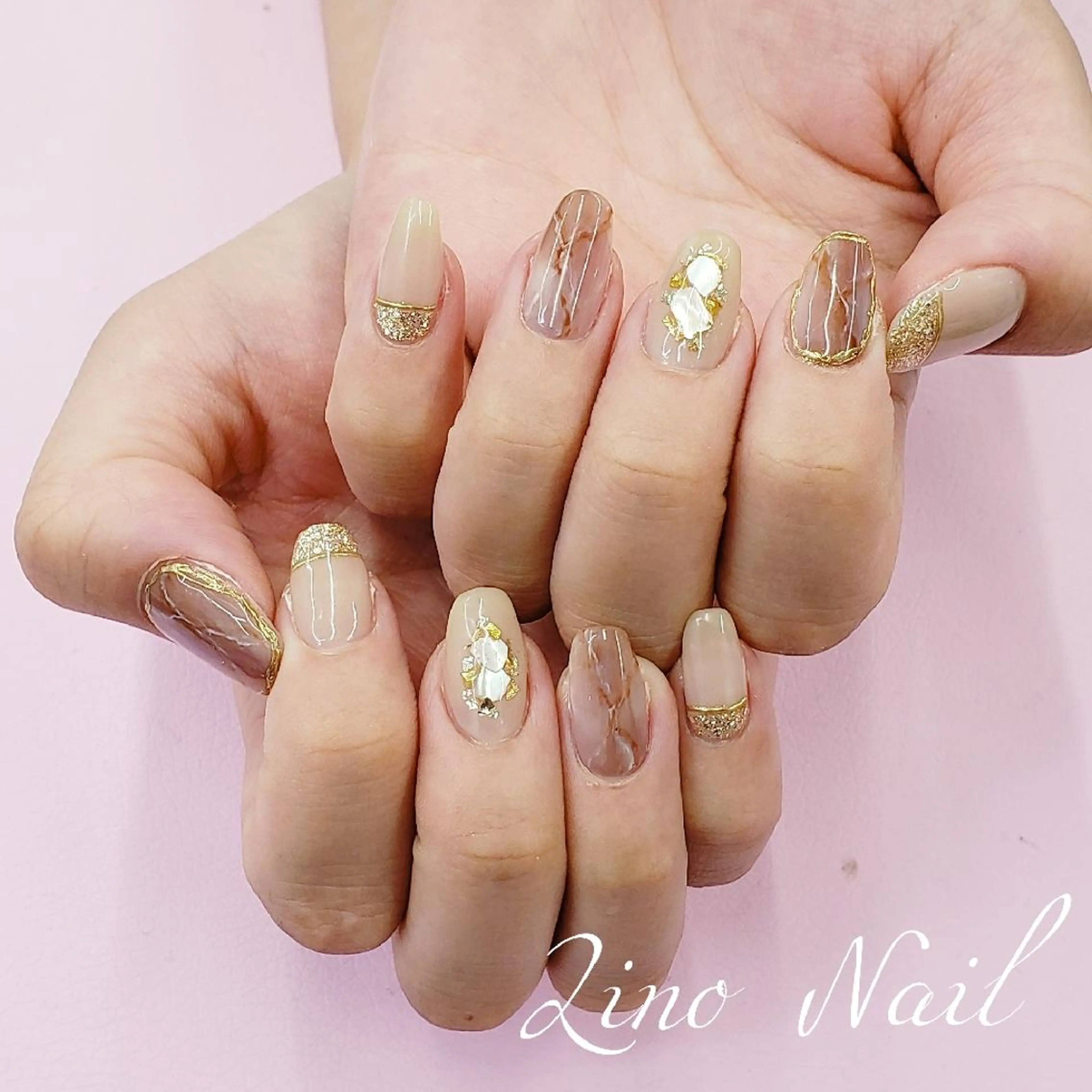 ネイル ハンドネイル Lino Nailのネイルデザイン