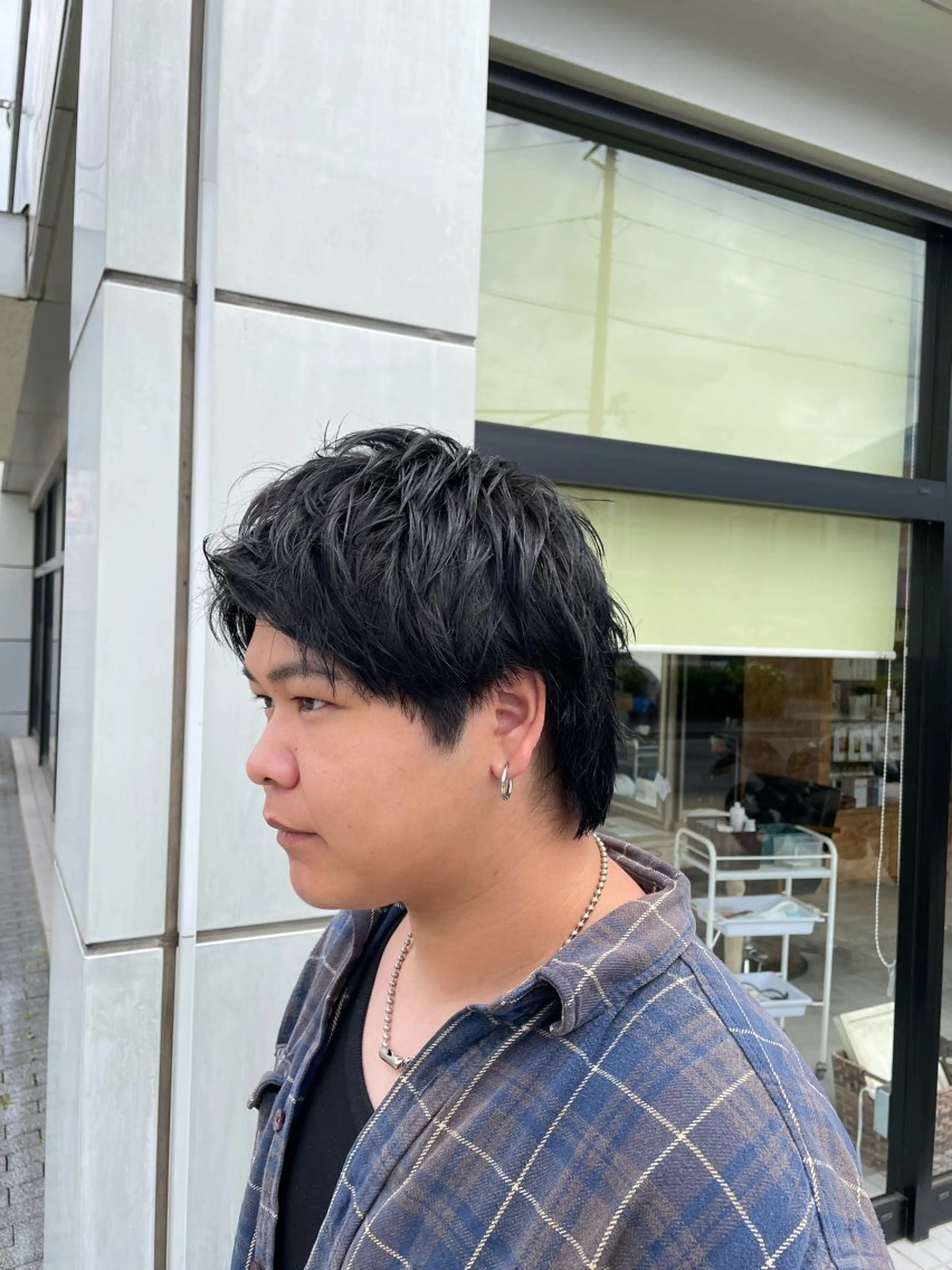 ショート メンズ 平野 拓海のヘアスタイル