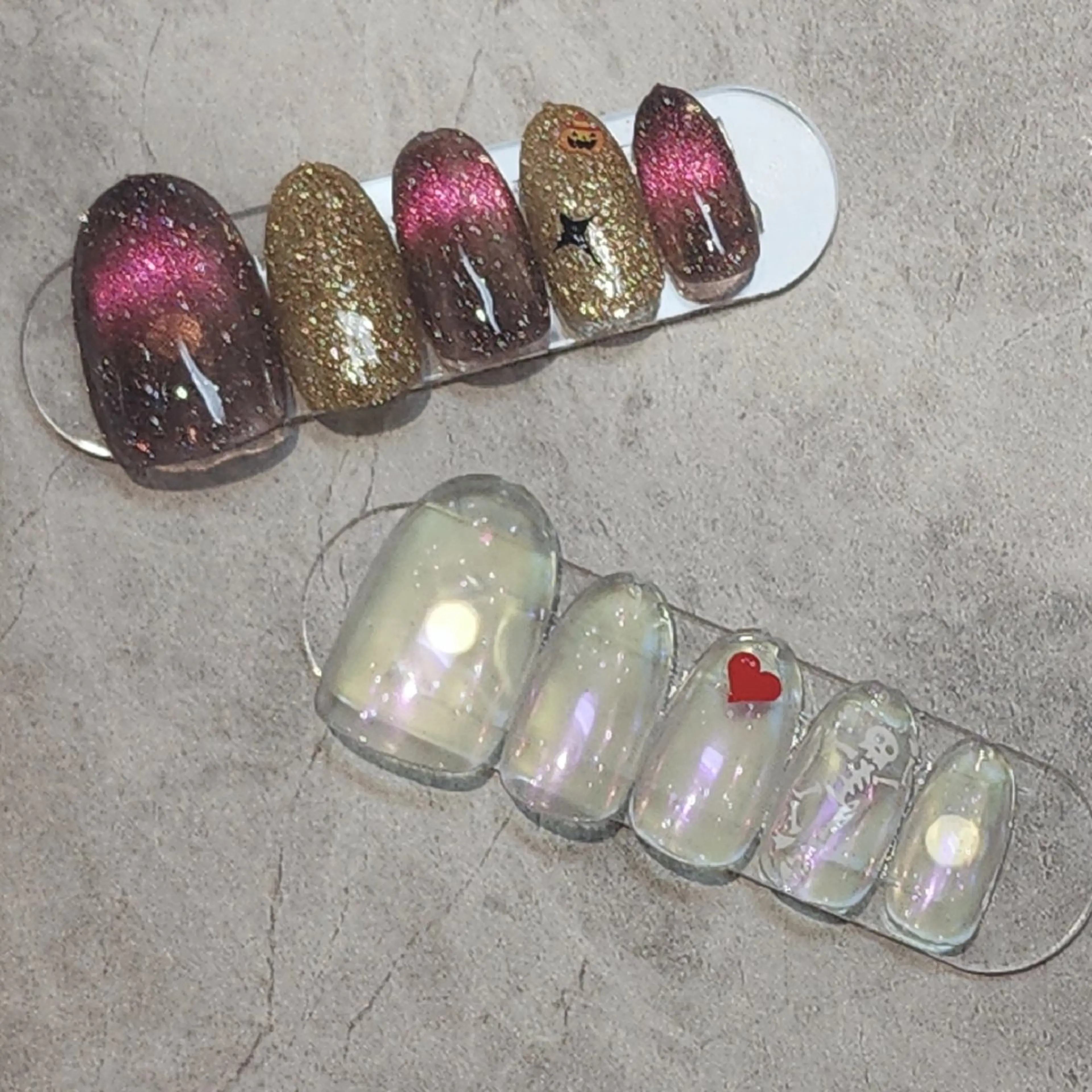 ネイル 💙🤍Tiary M🤍💙のネイルデザイン