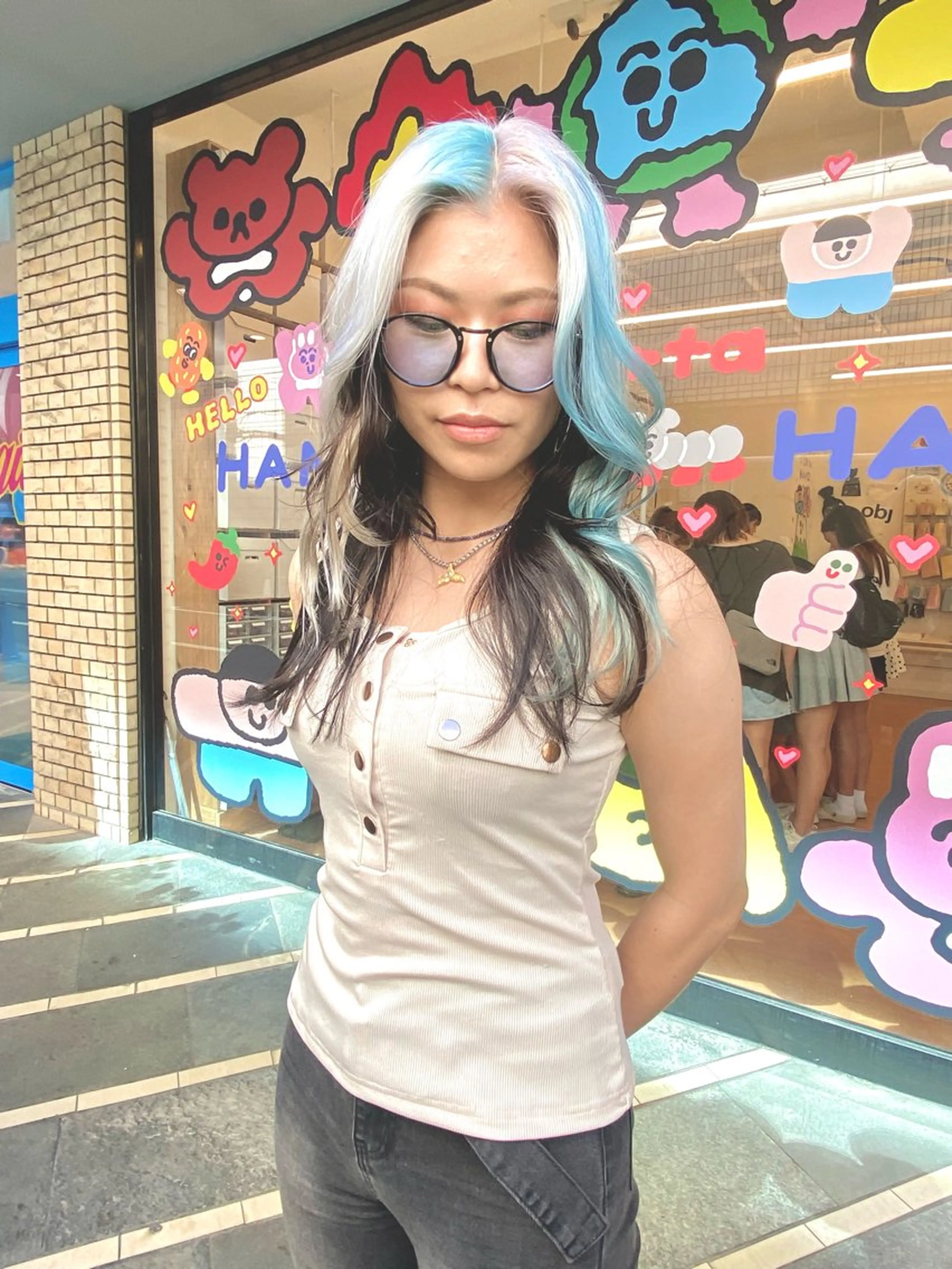 ロング habitt所属・Fu jiのヘアスタイル