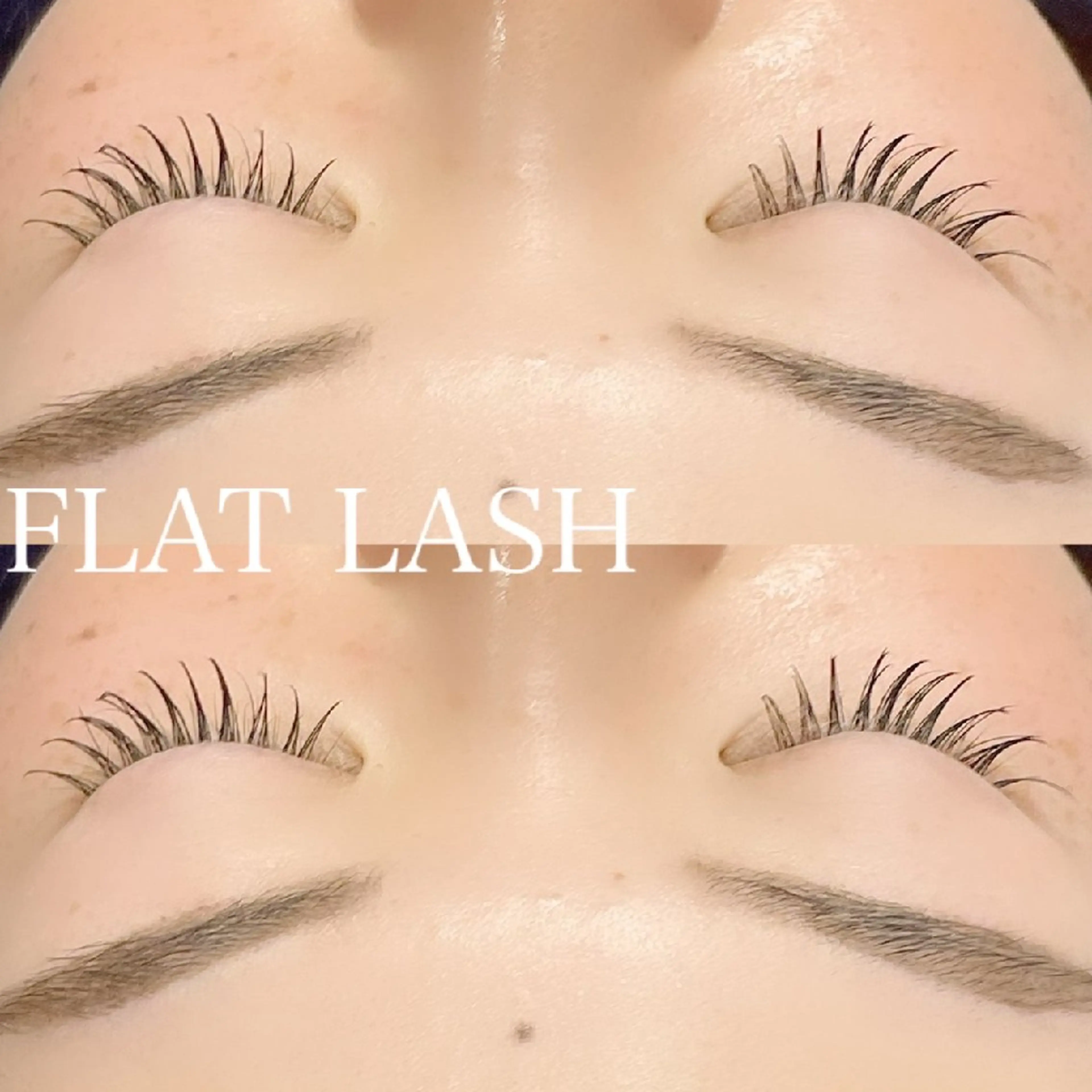 マツエク・マツパ フラットラッシュ マツエク みなもと めいのマツエク・マツパデザイン