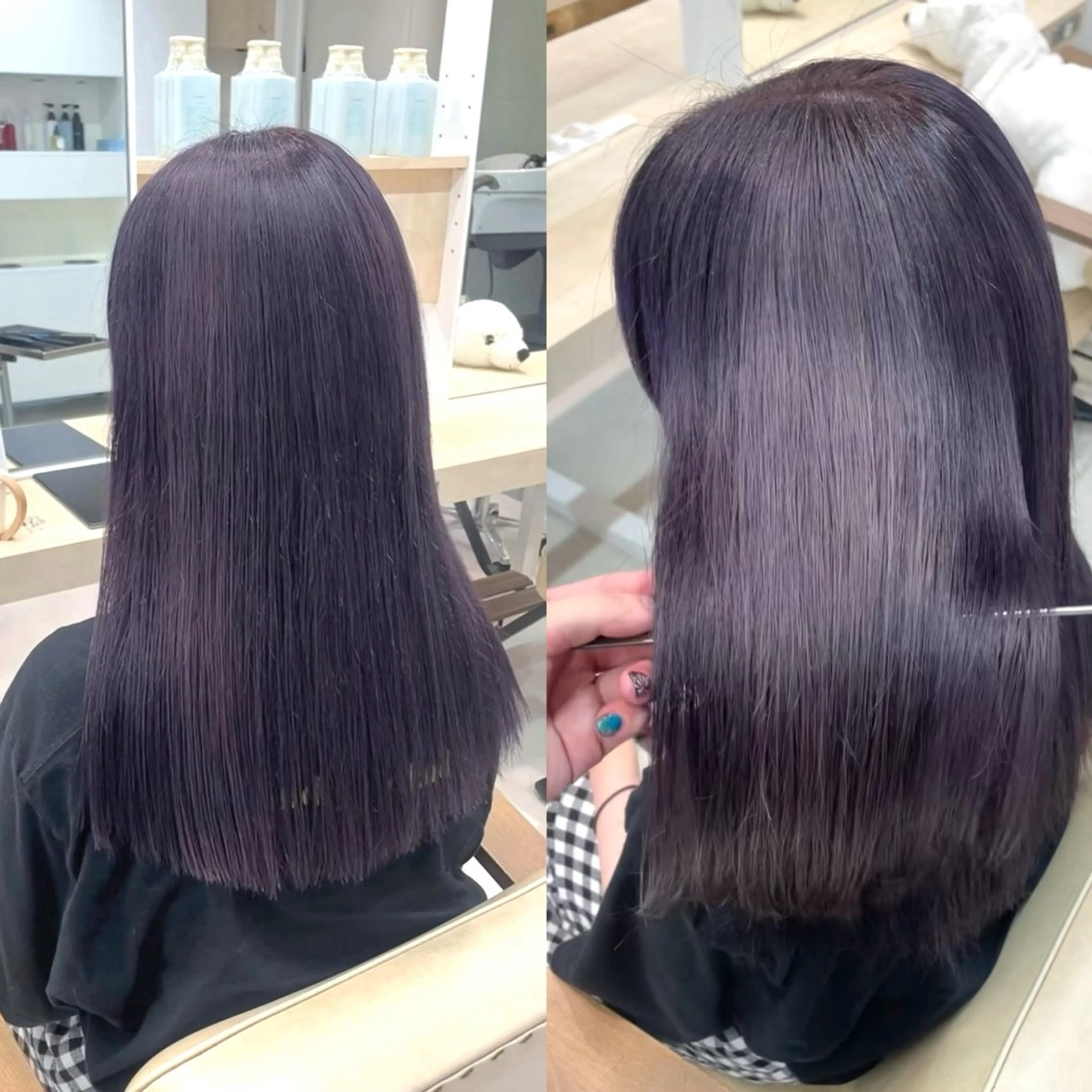 ロング ヘアカラー かずや🍀/髪質改善 /艶髪カラー/眉毛のヘアスタイル