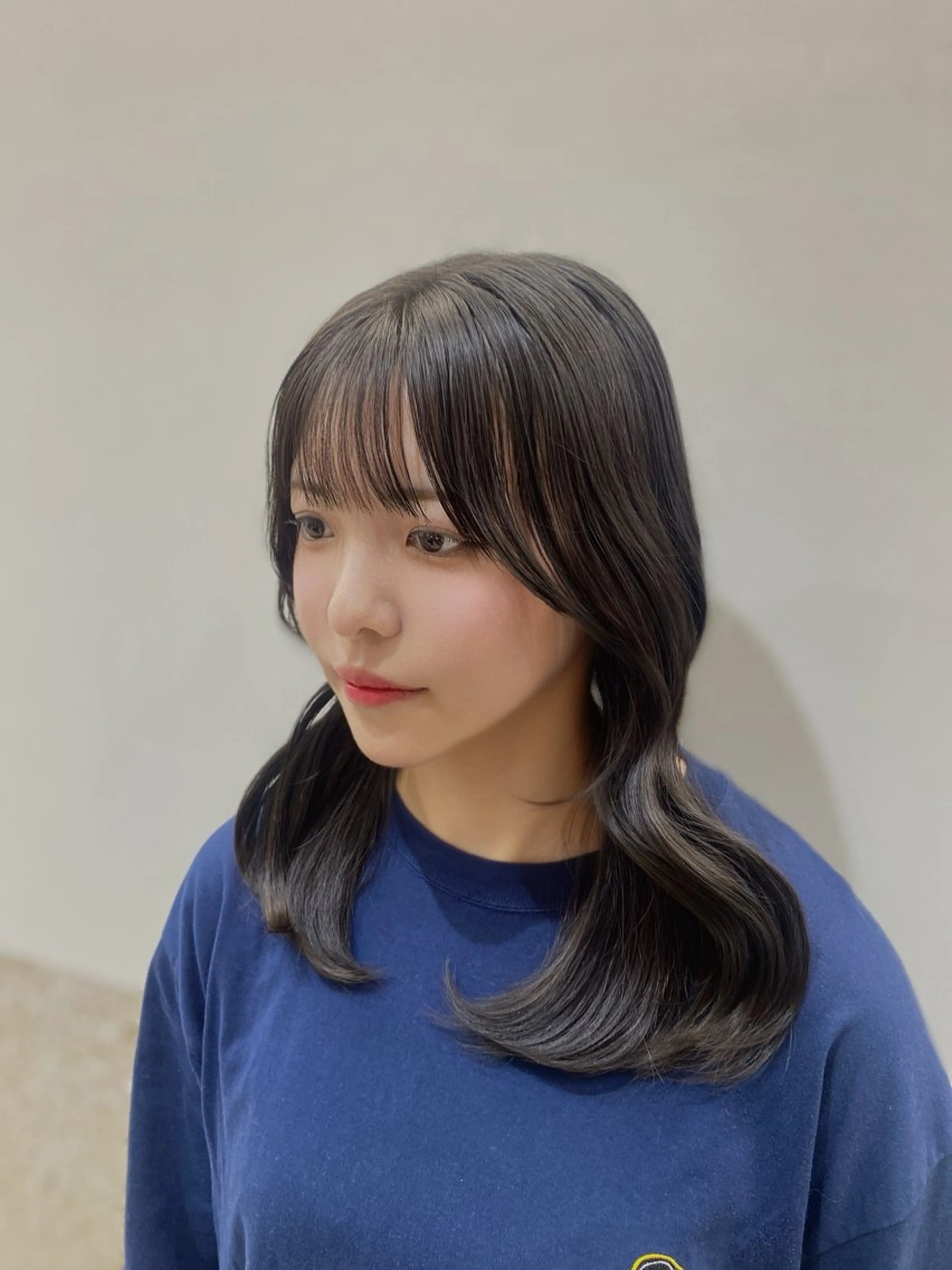 セミロング 佐藤 生基のヘアスタイル