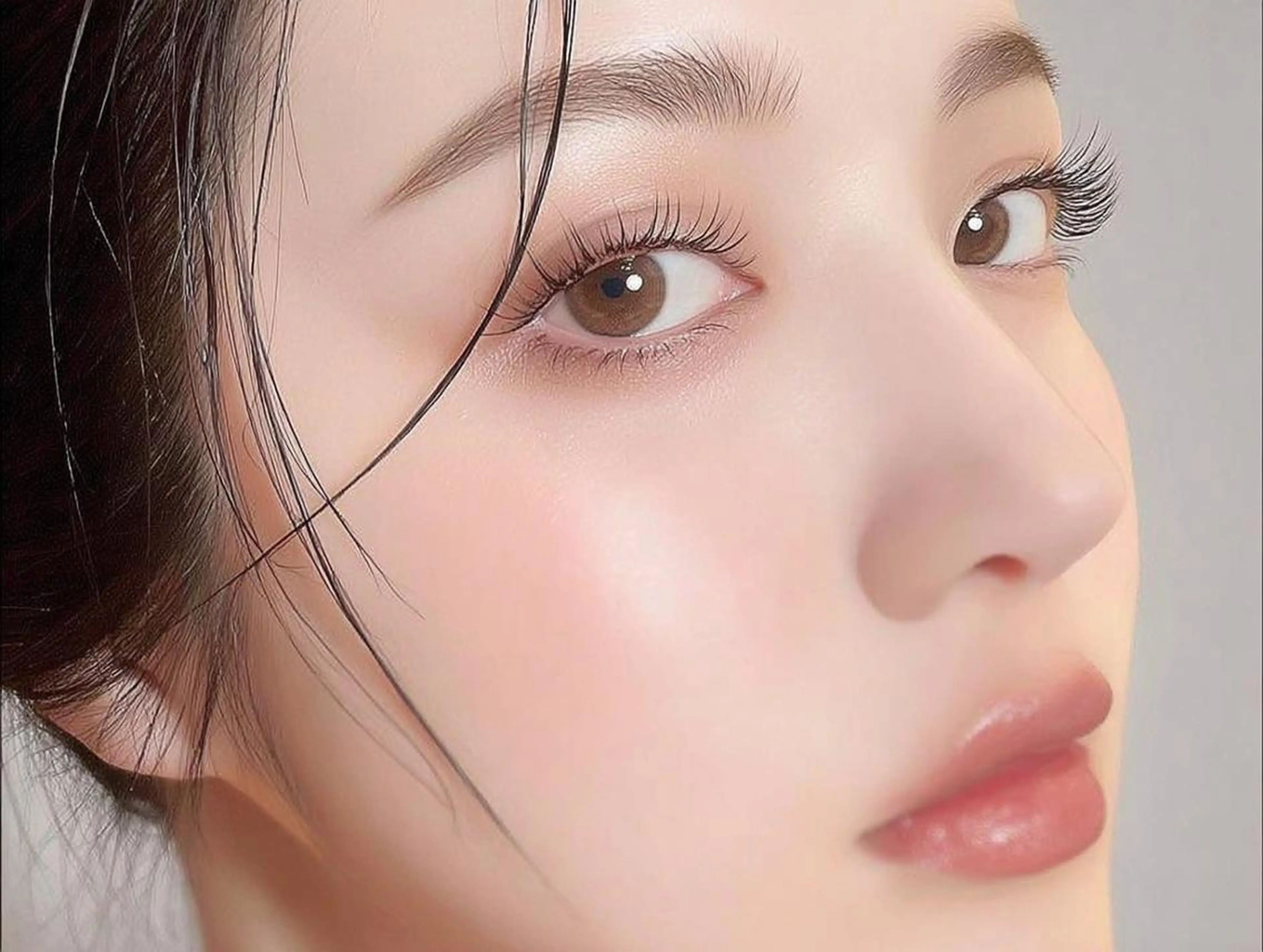 マツエク・マツパ 束感まつ毛 韓国風マツエク パリジェンヌラッシュリフト まつげパーマ 一重×まつ毛パーマ マツエク Rio🌹/ 束感マツエクのマツエク・マツパデザイン