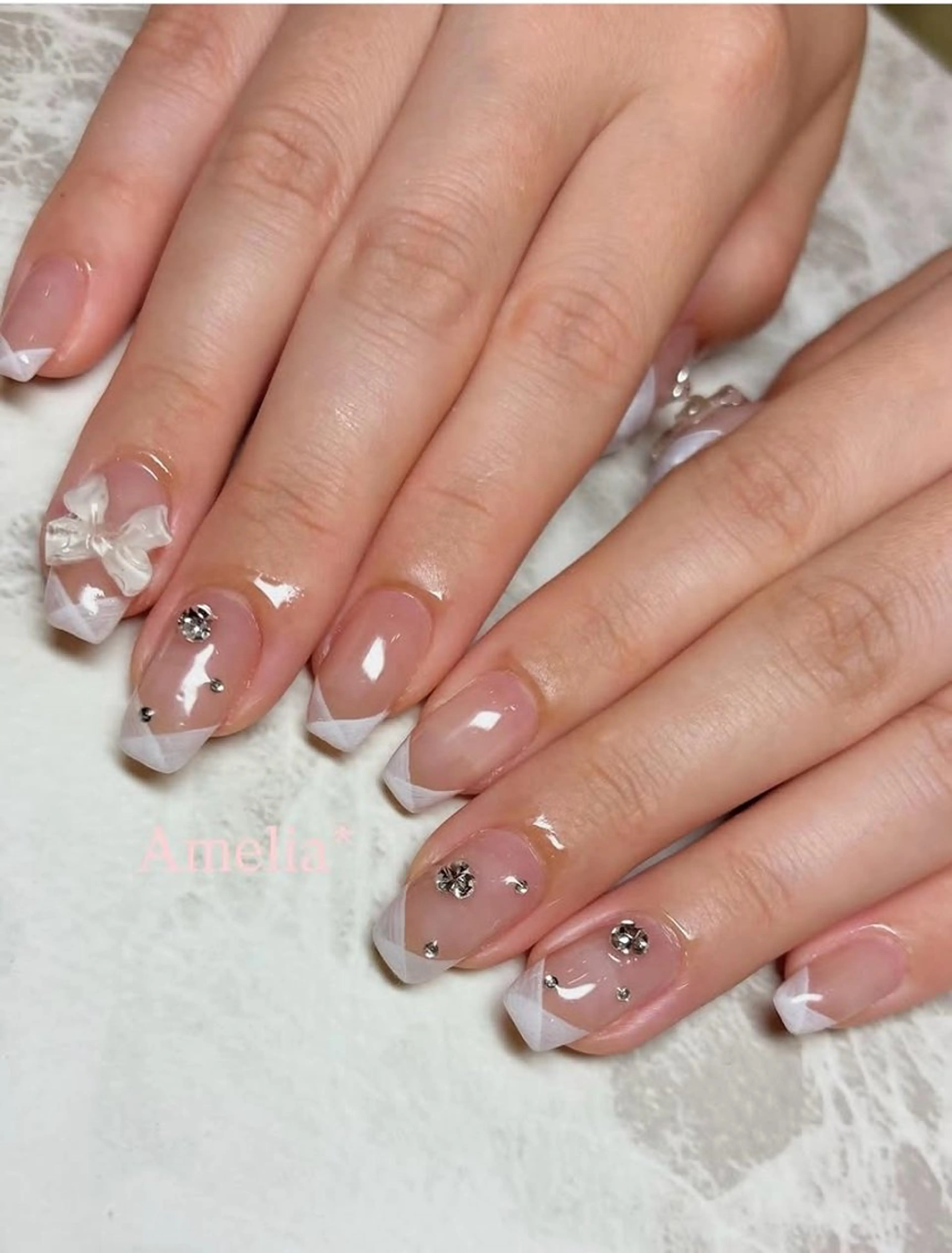 ネイル ハンドネイル Amelia* nail&eyeのマツエク・マツパデザイン