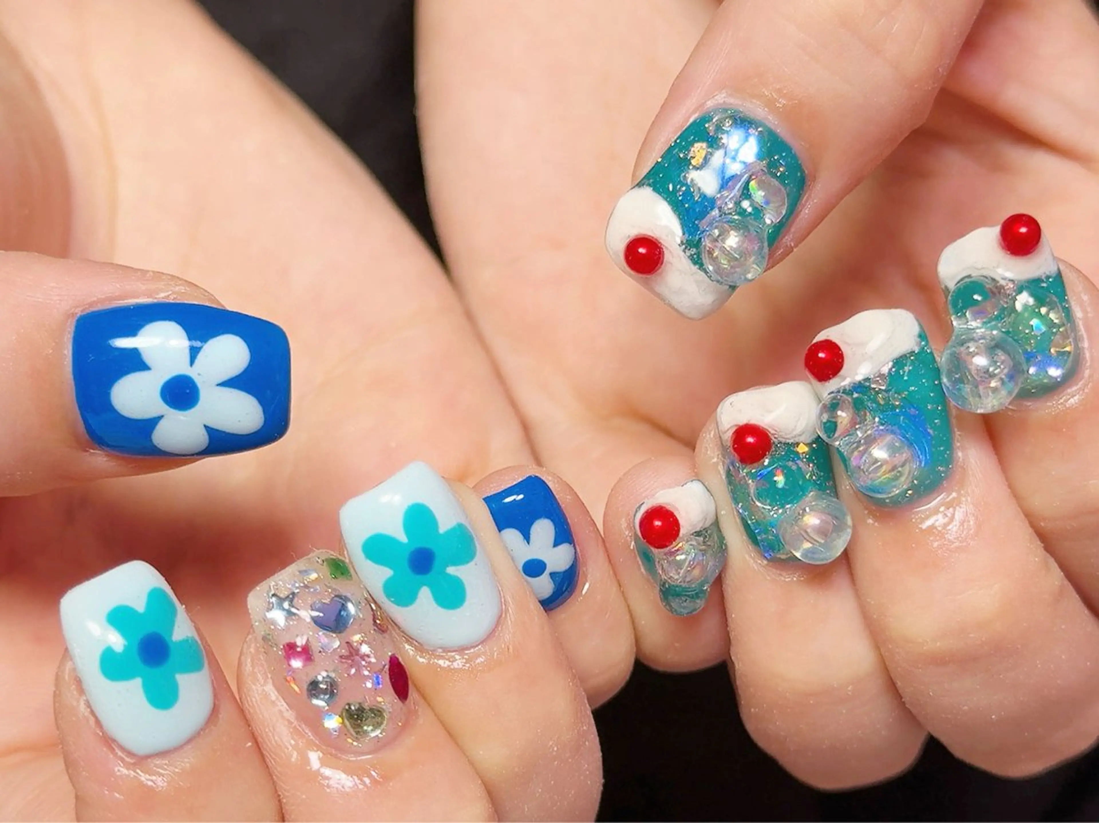 ネイル ハンドネイル Nail Atelier IamI所属・アイアムアイ 大村磨衣のネイルデザイン