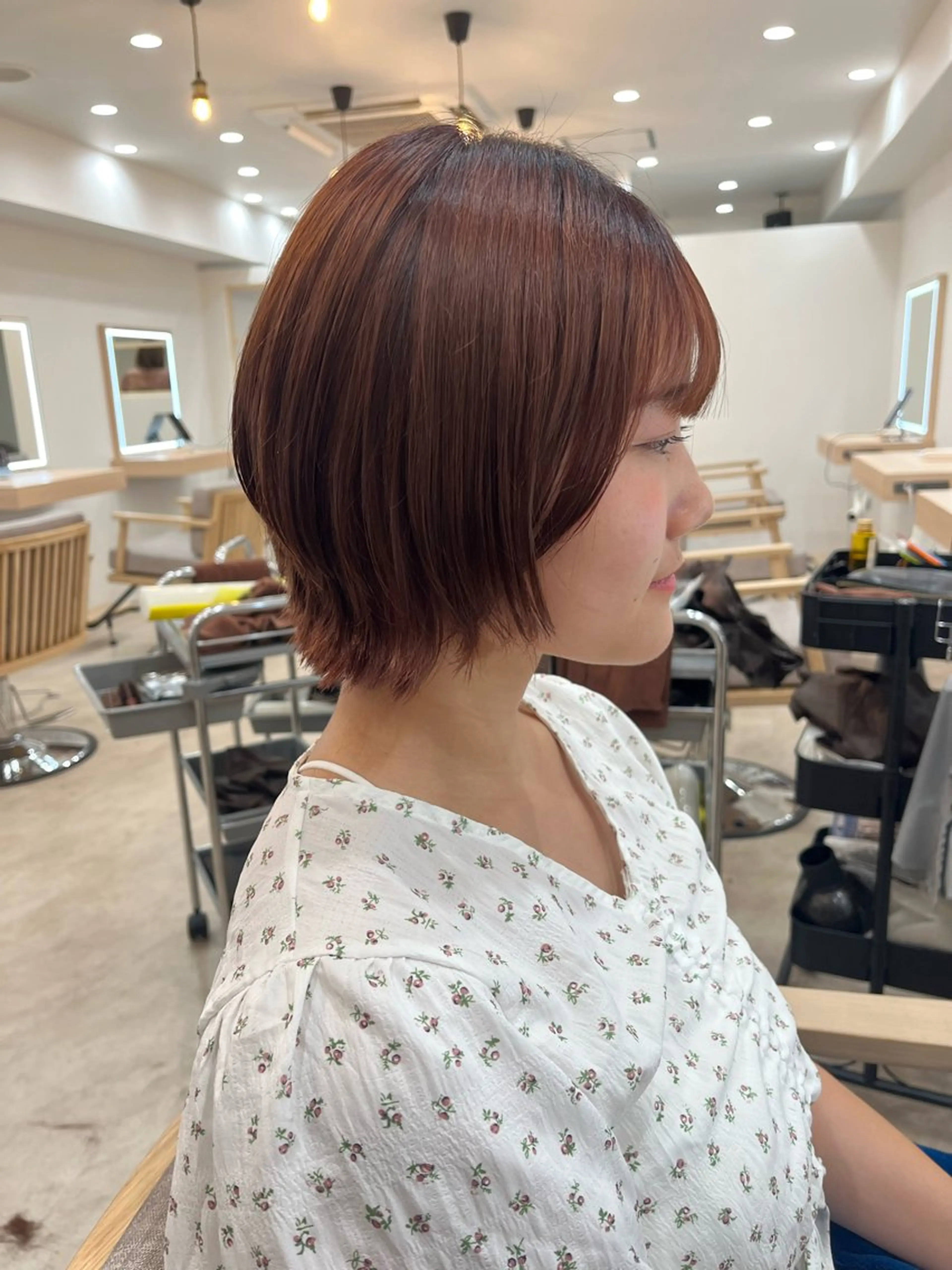 ショート ショートレイヤー 顔周りカット レイヤーカット ショートヘア Little名駅 wakahaのヘアスタイル