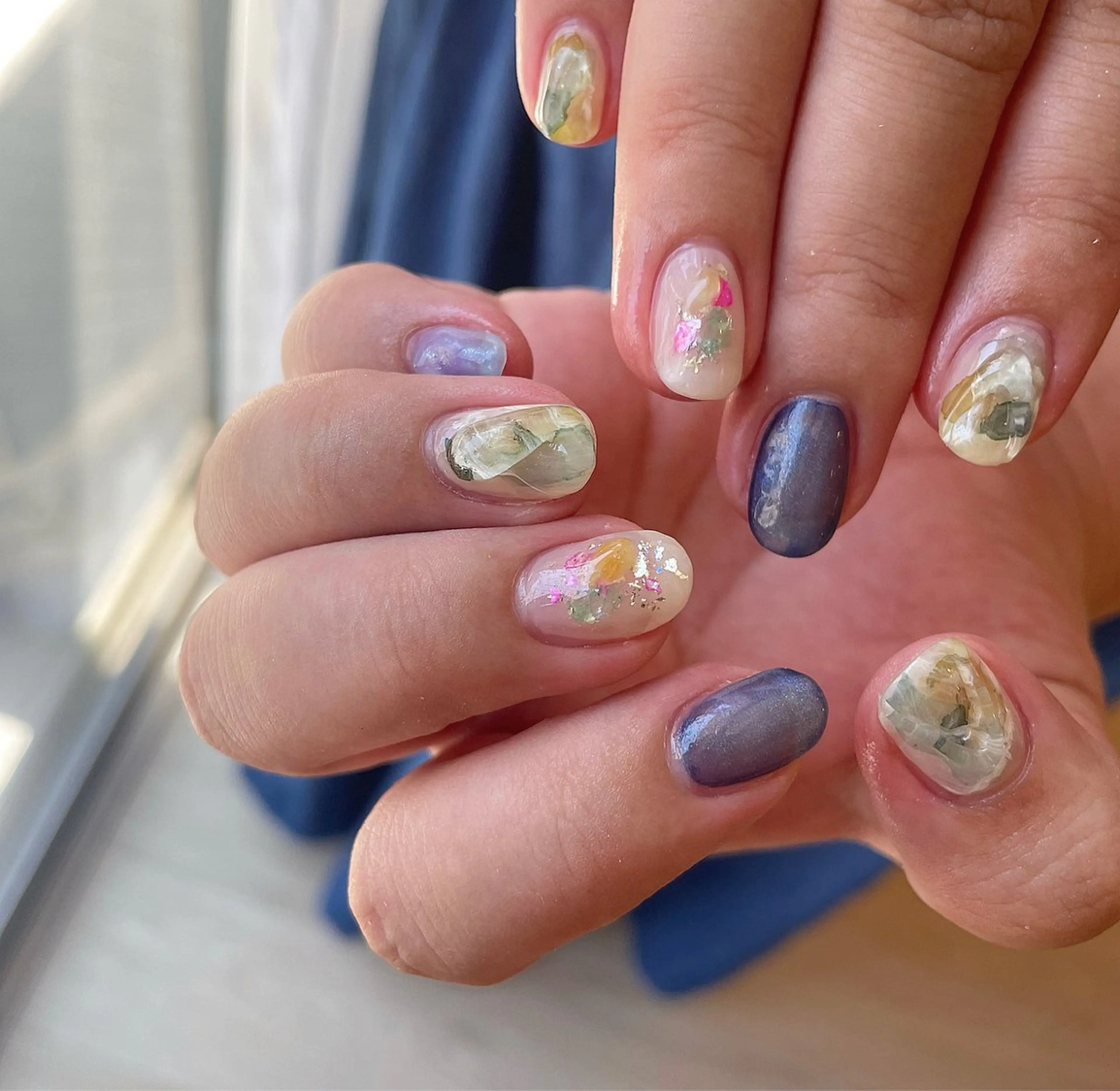 ネイル ハンドネイル revia所属・ERI Nailistのネイルデザイン