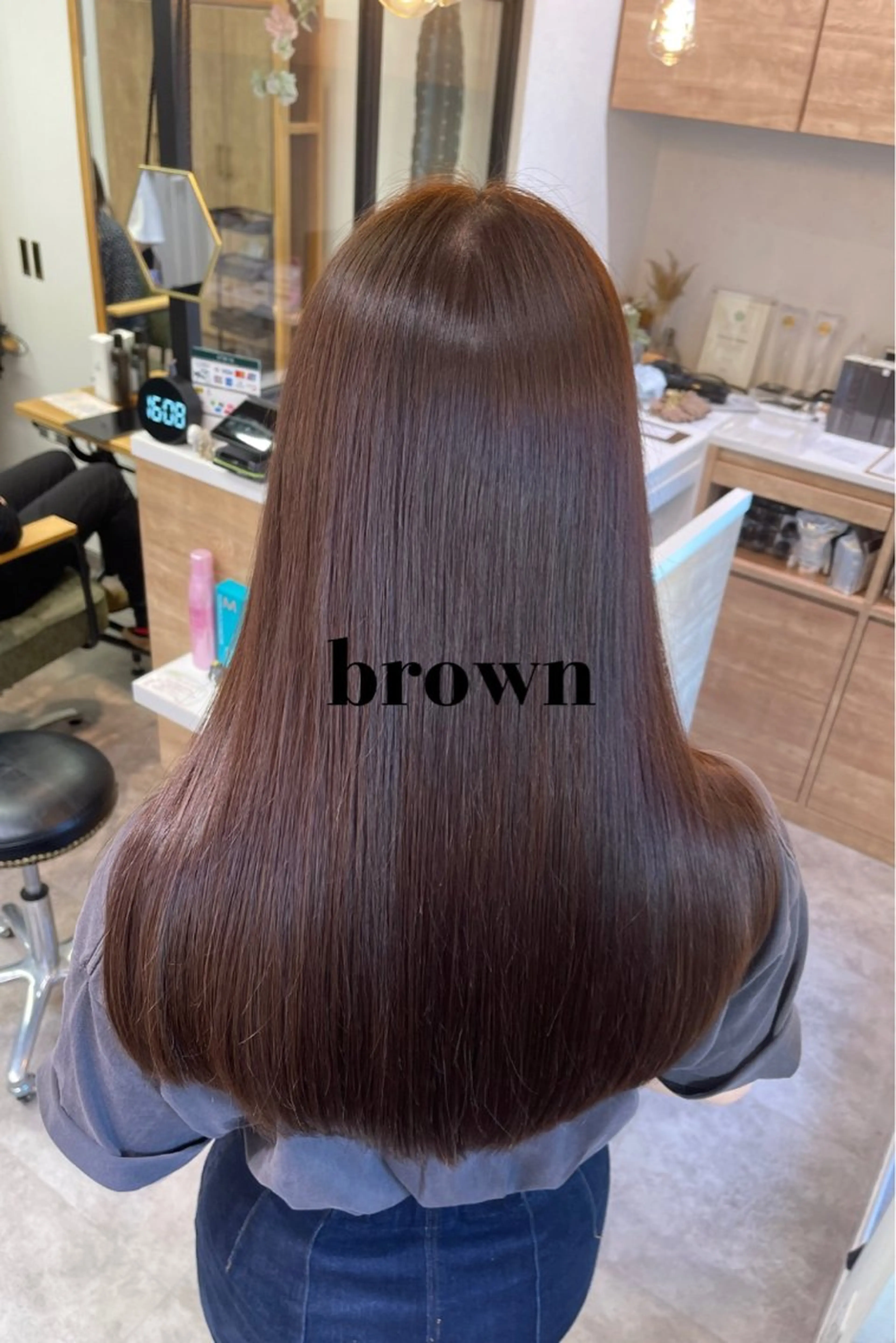 ロング カラー charm《銀座》 ヘアセット/縮毛矯正のヘアスタイル