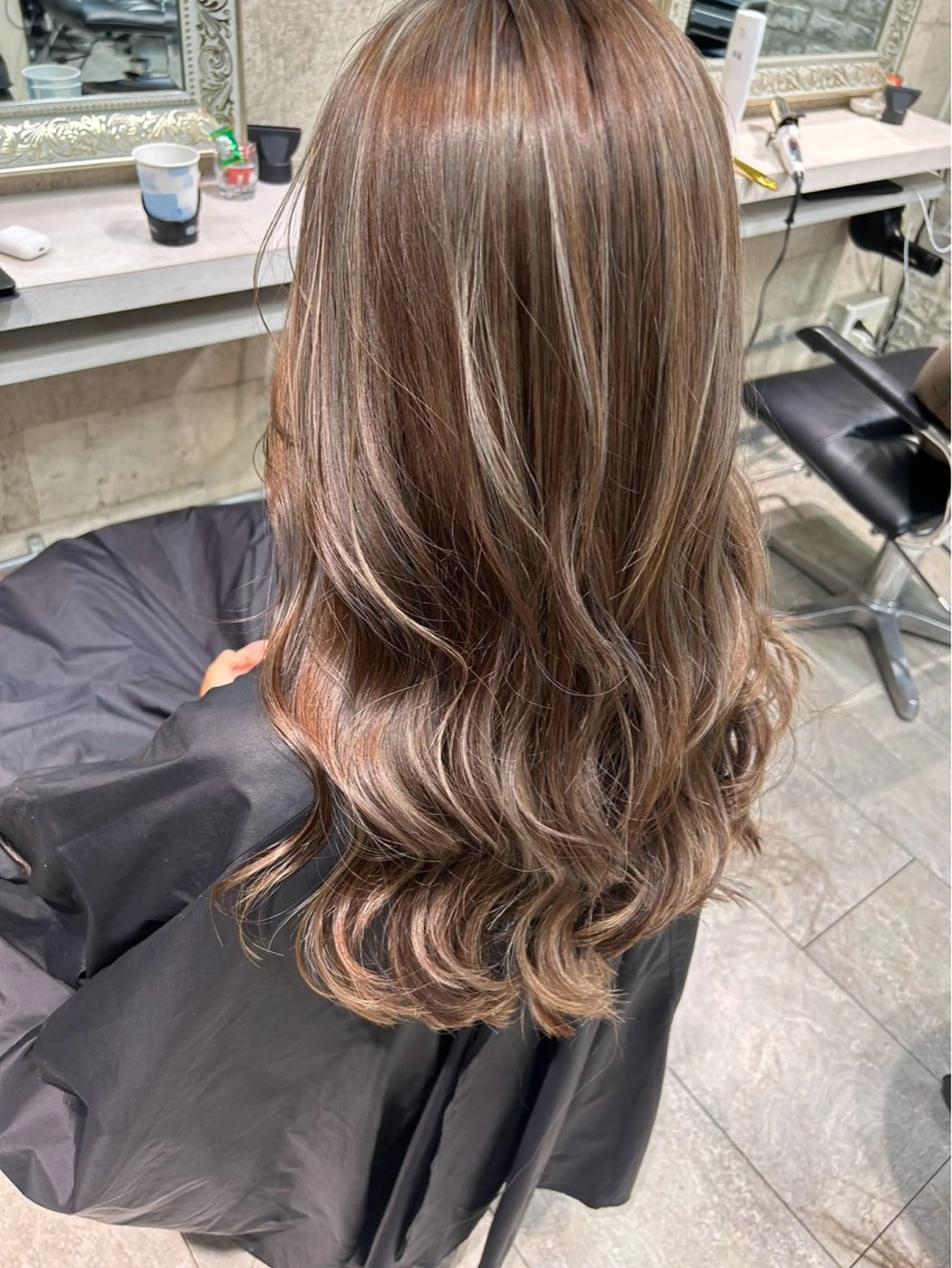 ハイライト+ハホニコトリートメントの写真