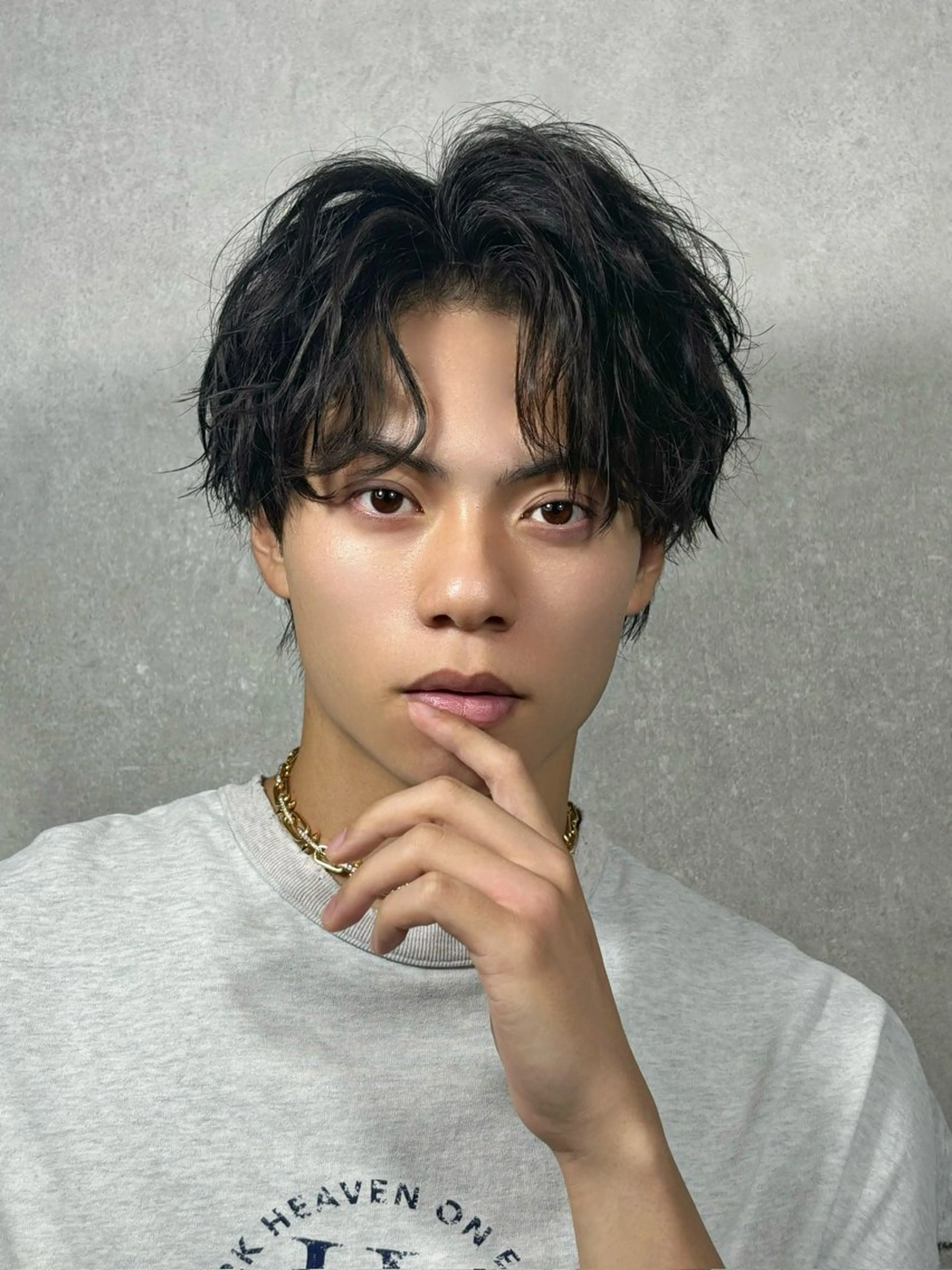 【メンズ限定】✨️人気No.2✨️メンズカット+波巻きパーマの写真