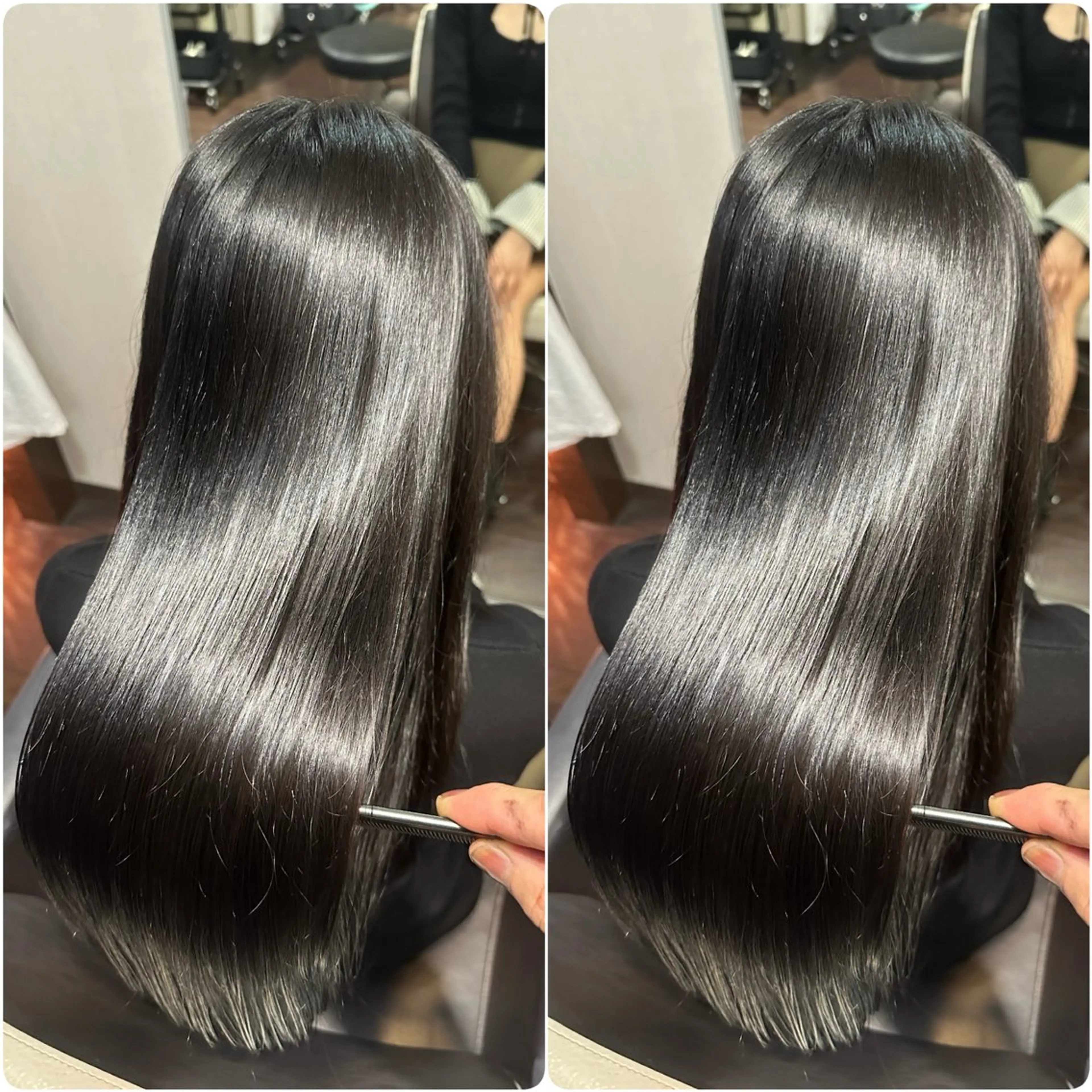 ロング カラー カット ヘアカラー トリートメント ヘッドスパ youres hair 髪質改善トリートメント&ヘッドスパ　新宿EAST所属・🌹ULTOWA🌹 髪質改善/縮毛/店長のヘアスタイル