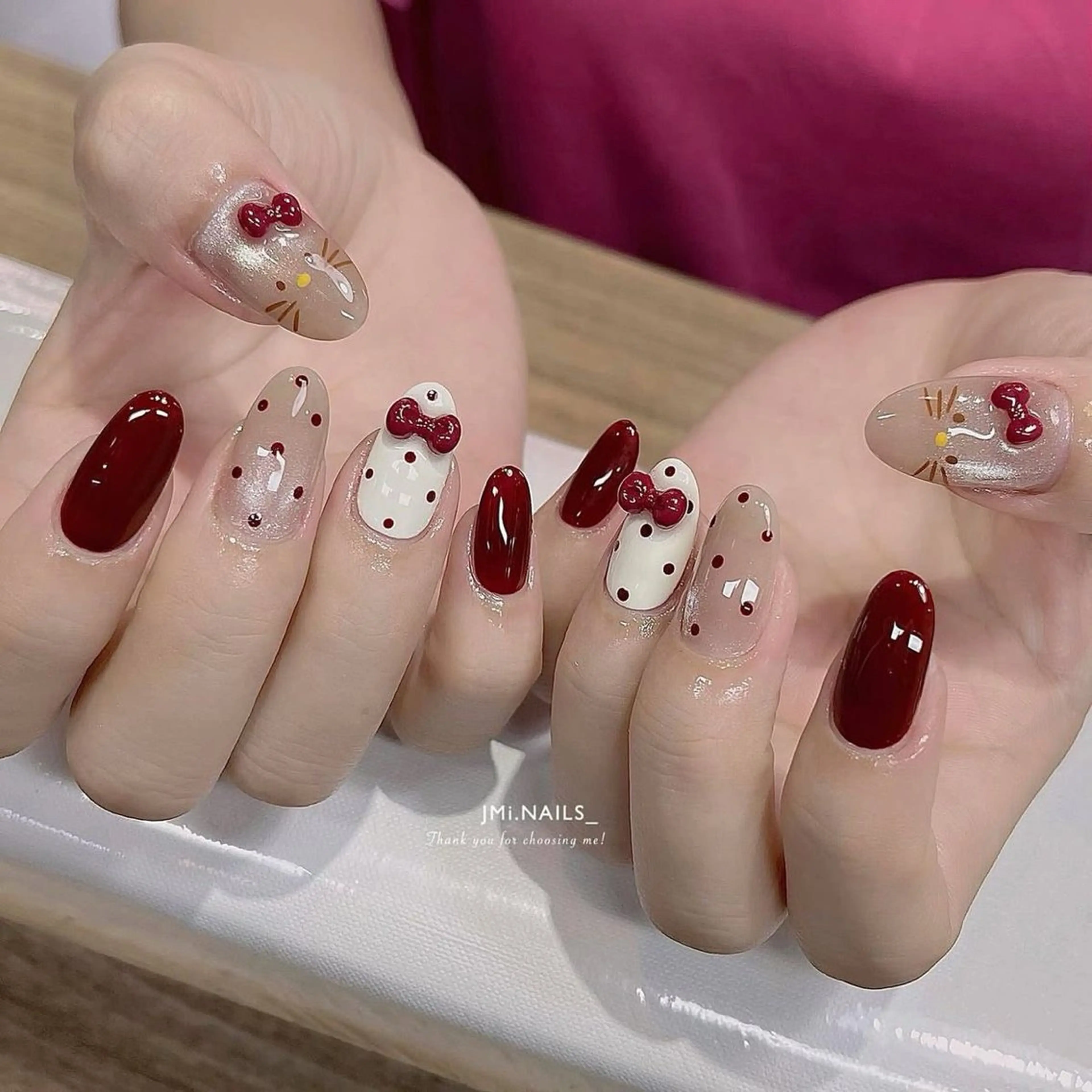 ネイル 持ち込み ネイルチップ ハンドネイル Taeyeon ANA.CHUOのネイルデザイン