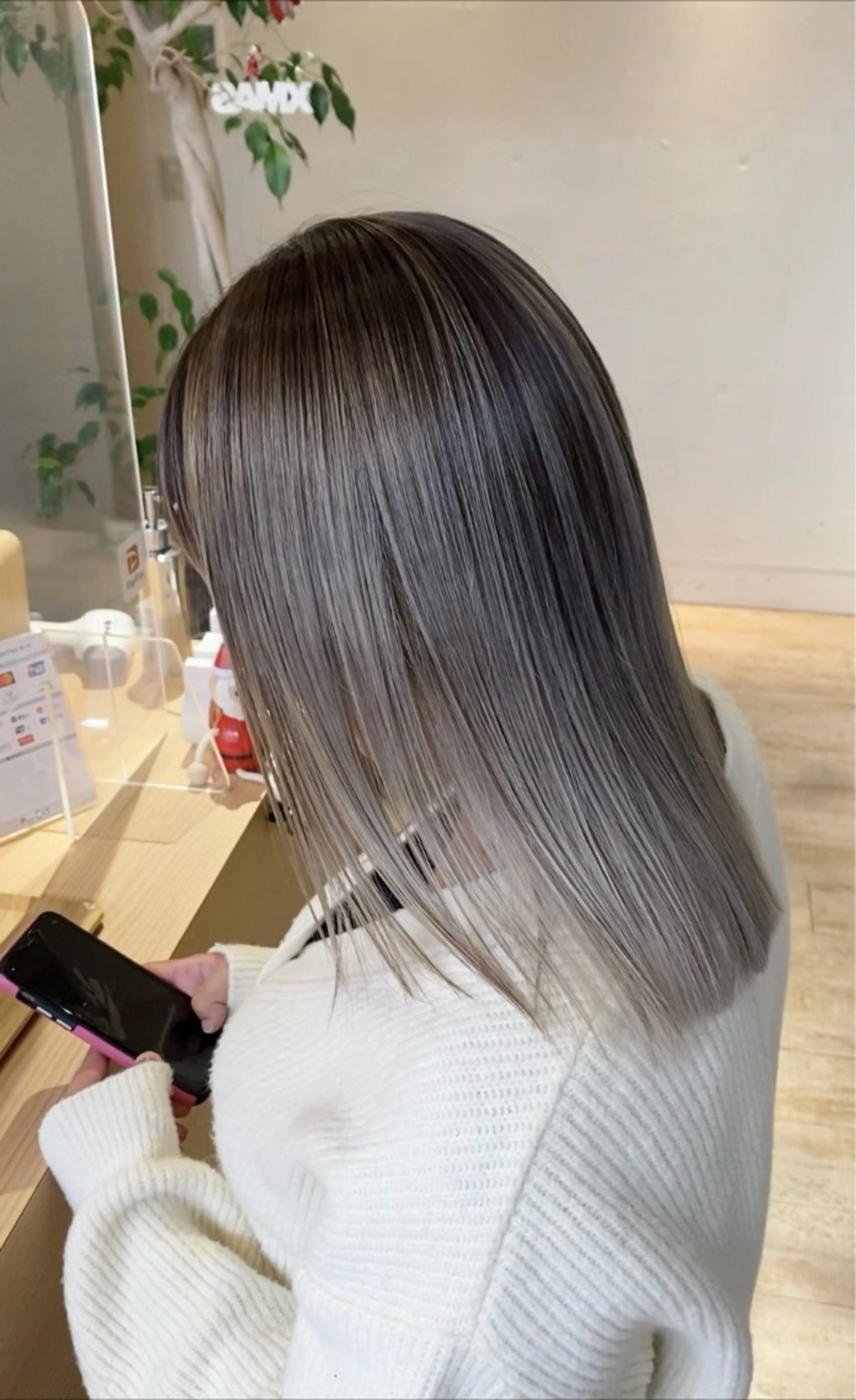 カラー 高難易度縮毛矯正　春日井　Soea(ソイア)所属・多久間 喬介のヘアスタイル