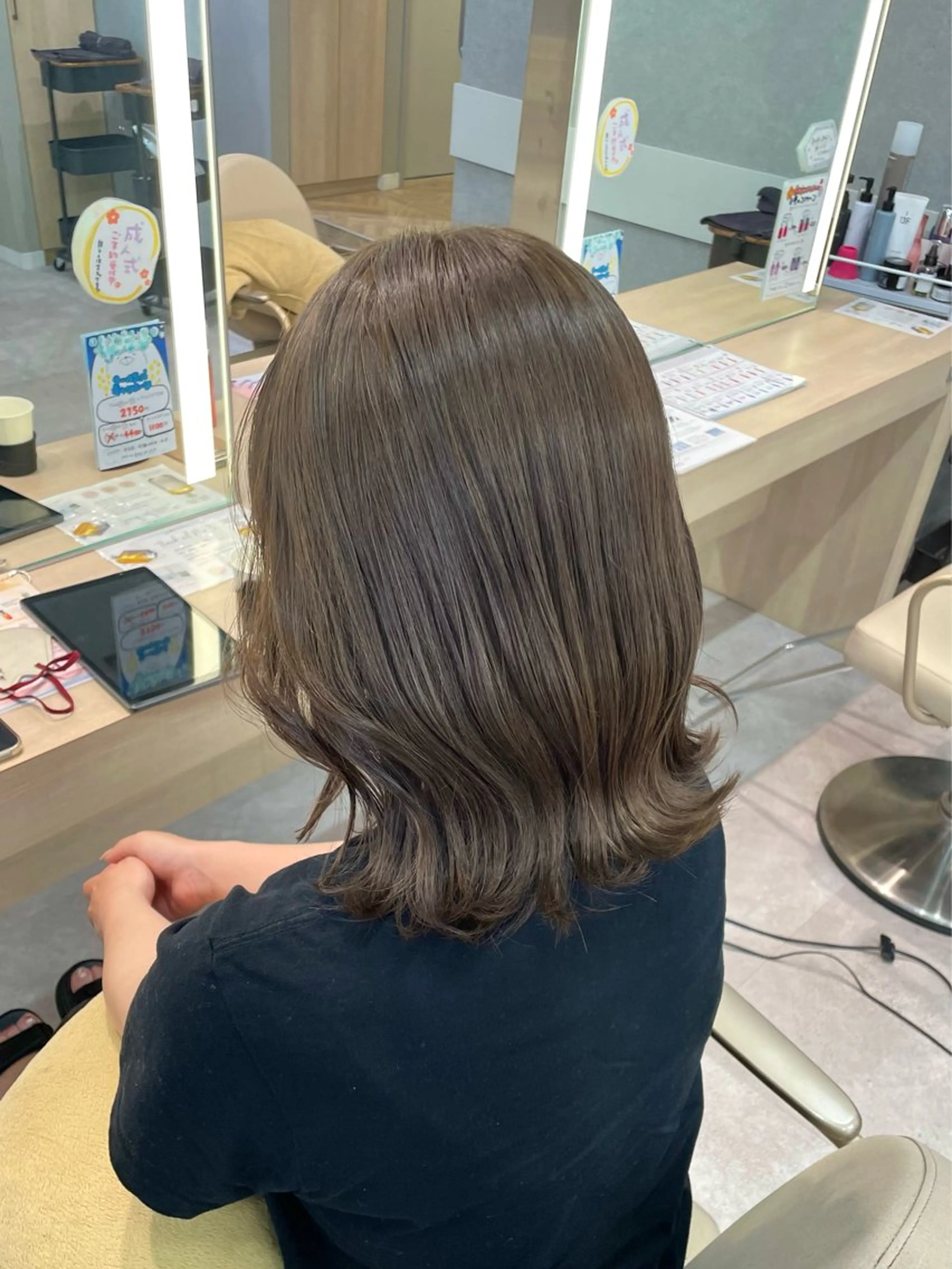 ミディアム 🌙透明感×艶カラー HARURU🌙のヘアスタイル