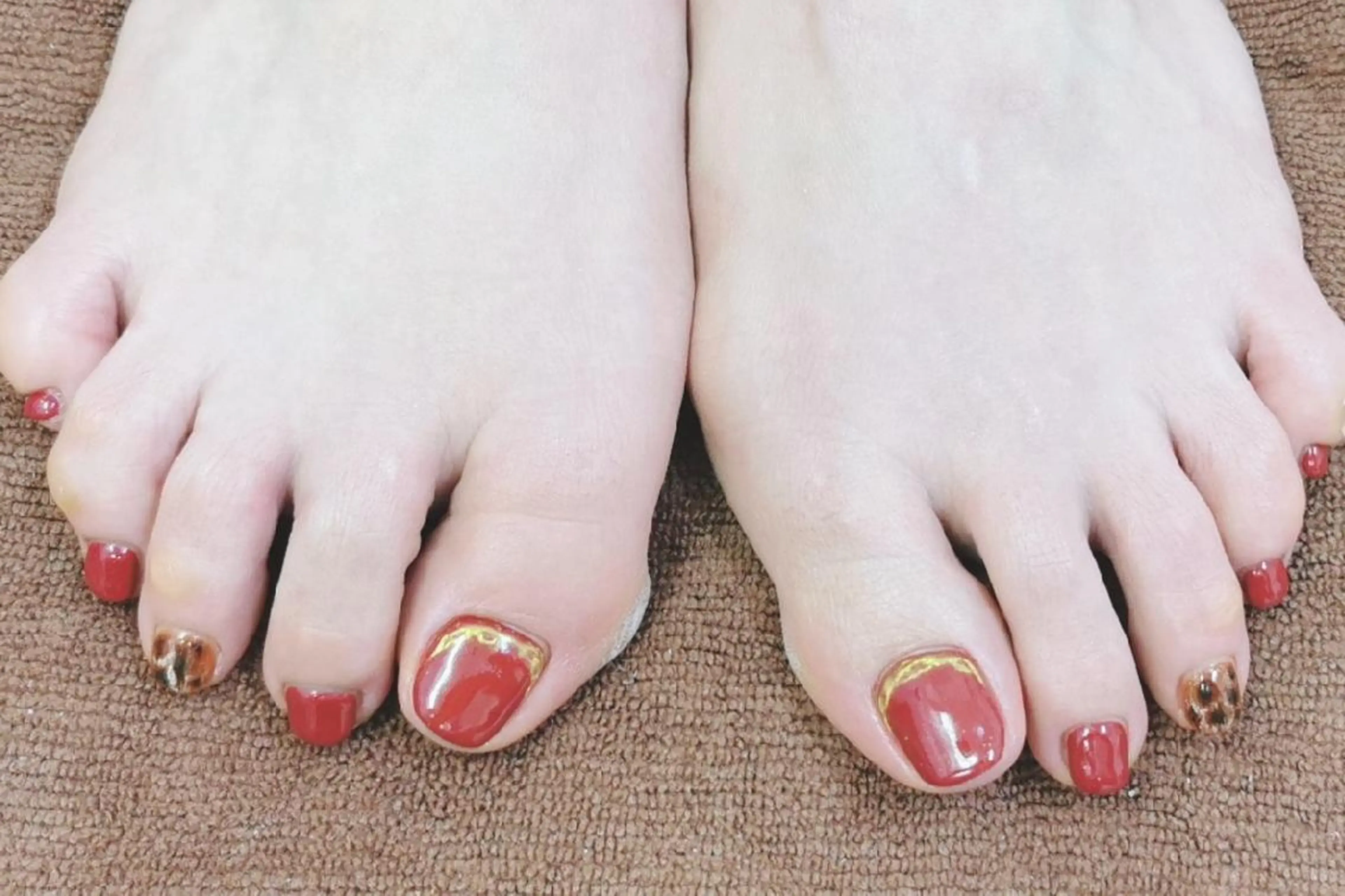 ネイル フットネイル 上福岡 らんらんのネイルデザイン